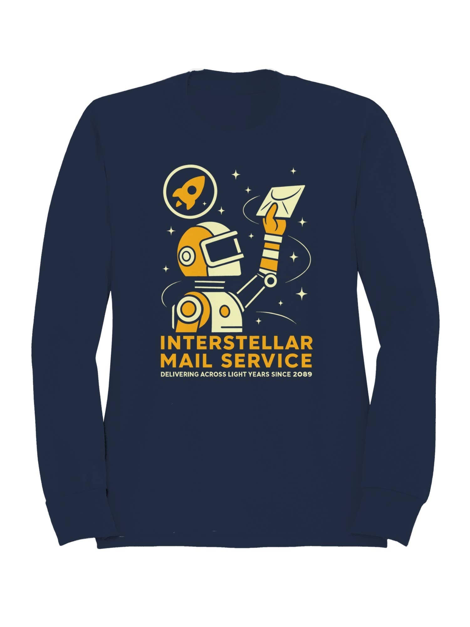 Interstellar Mail Service Graphic Women's Sweatshirt T-Shirts, Hoodie | PodTeesHub.com