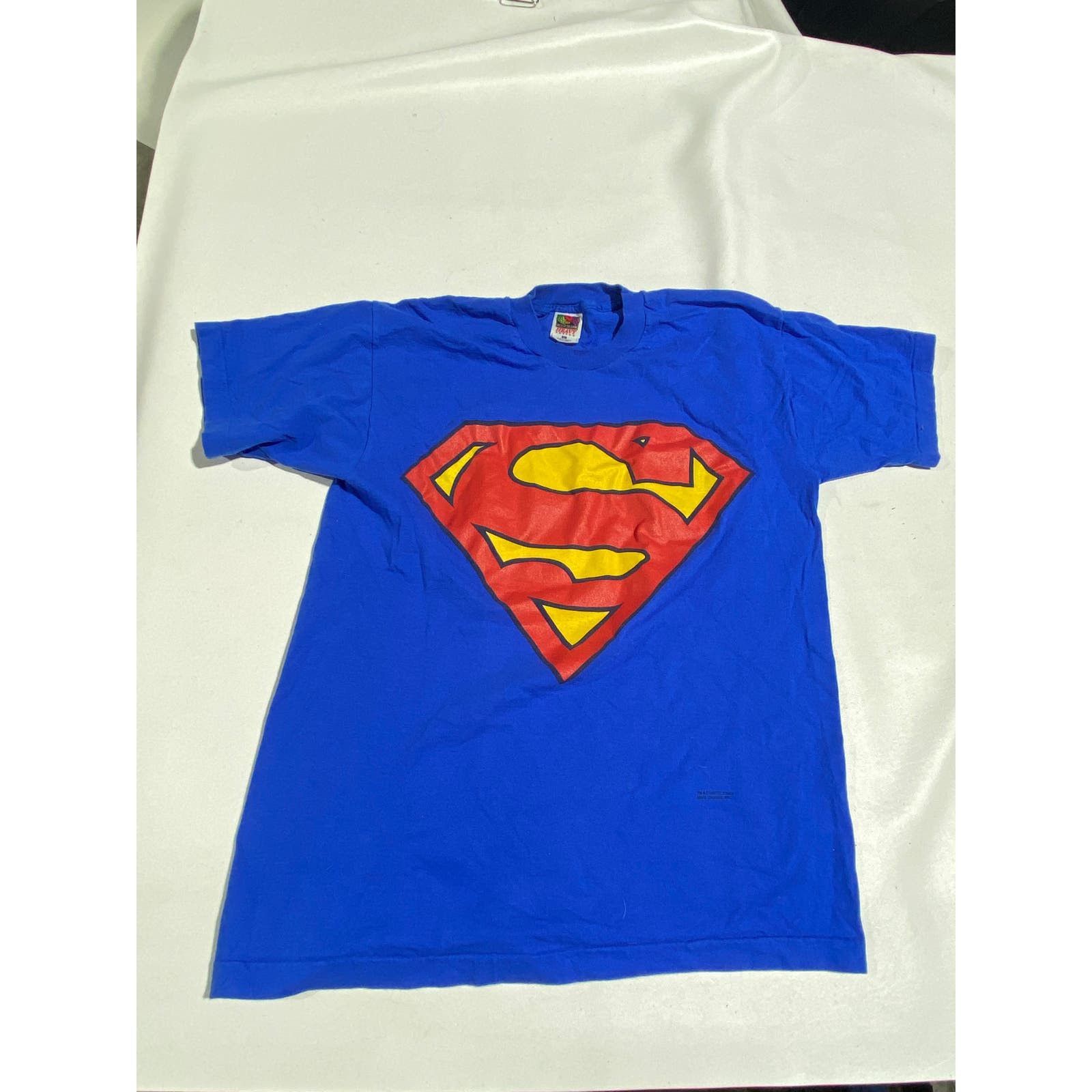Vintage 80 S 90 S Vintage Superman T Shirt Sz Large Hoodie, Sweatshirt | PodTeesHub.com