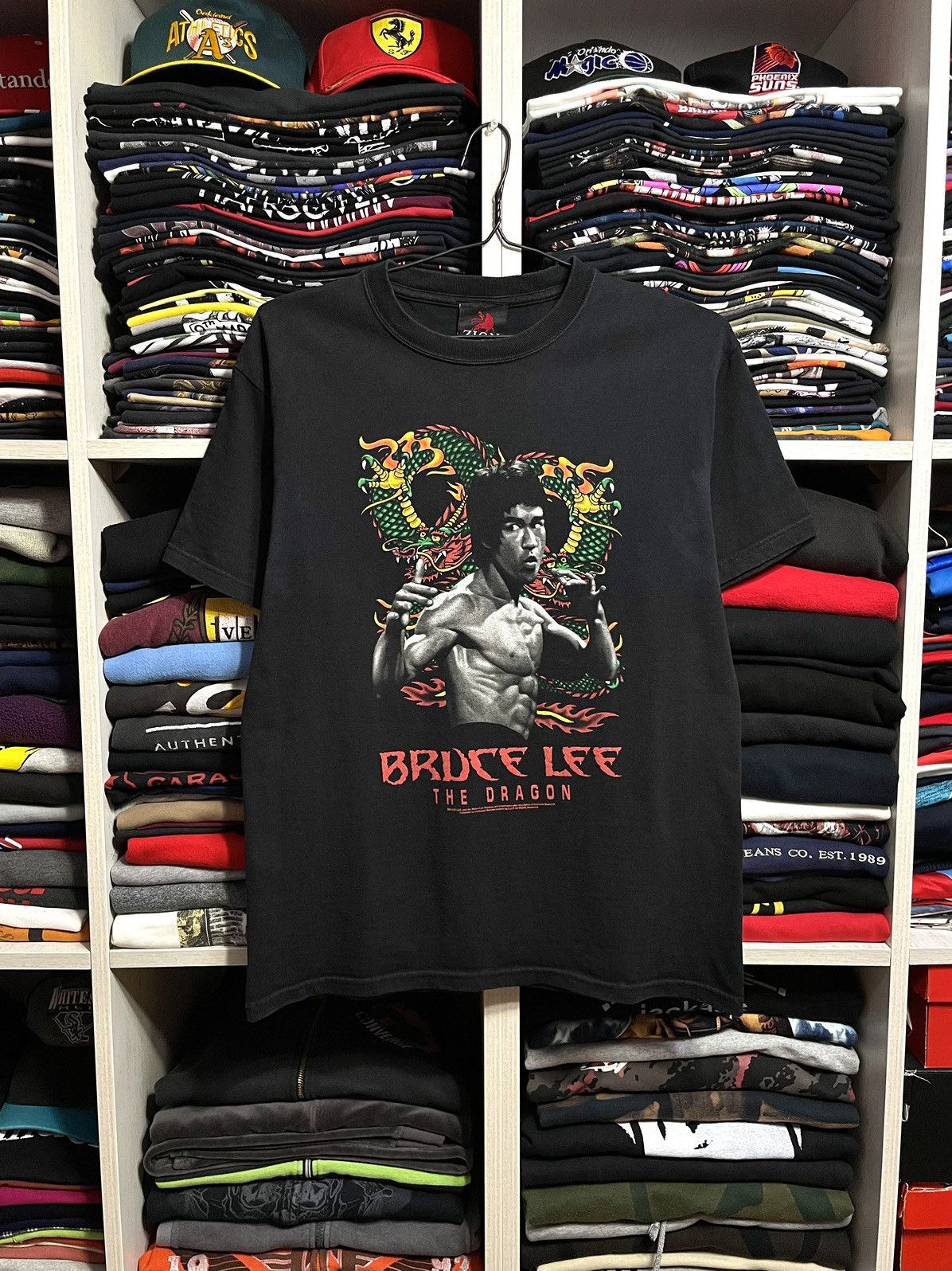Vintage Bruce Lee The Dragon Movie Promo T Shirt 90s Y2k Hoodie, Sweatshirt | PodTeesHub.com