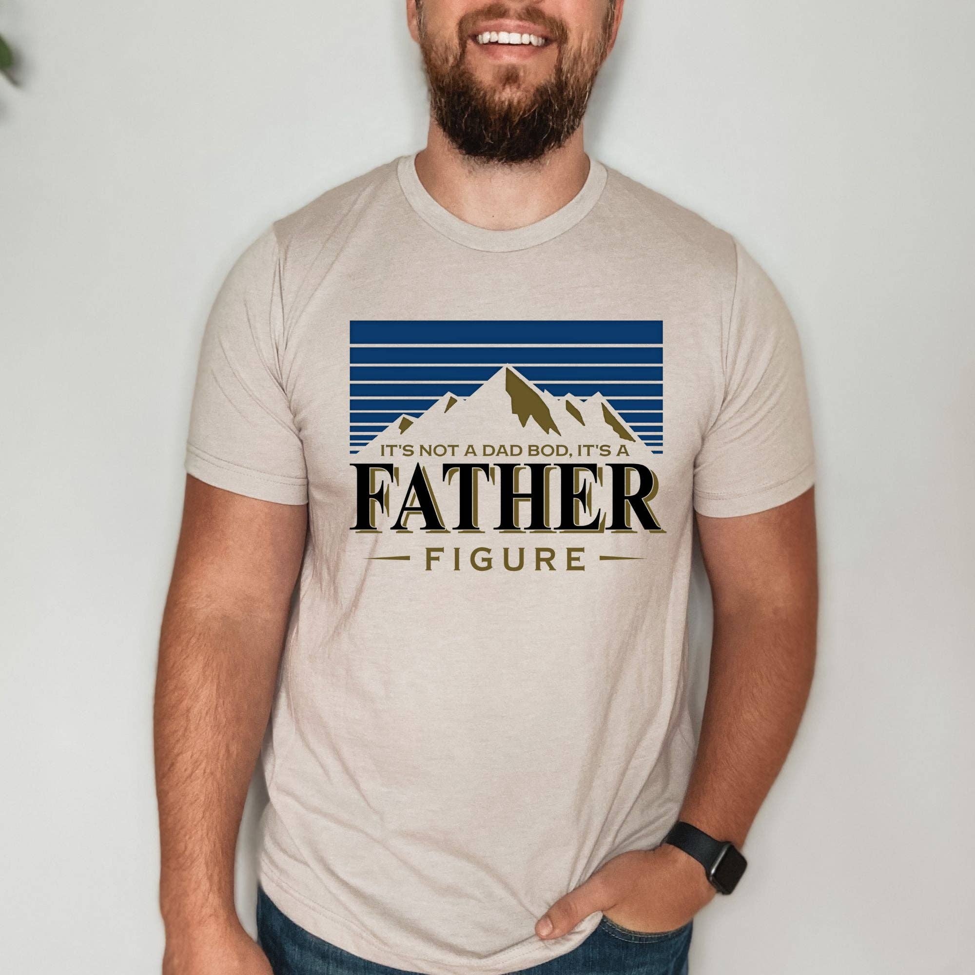 Father Figure Beer Loving Dad Tshirt *Unisex Fit* 1043 Hoodie, Sweatshirt | PodTeesHub.com