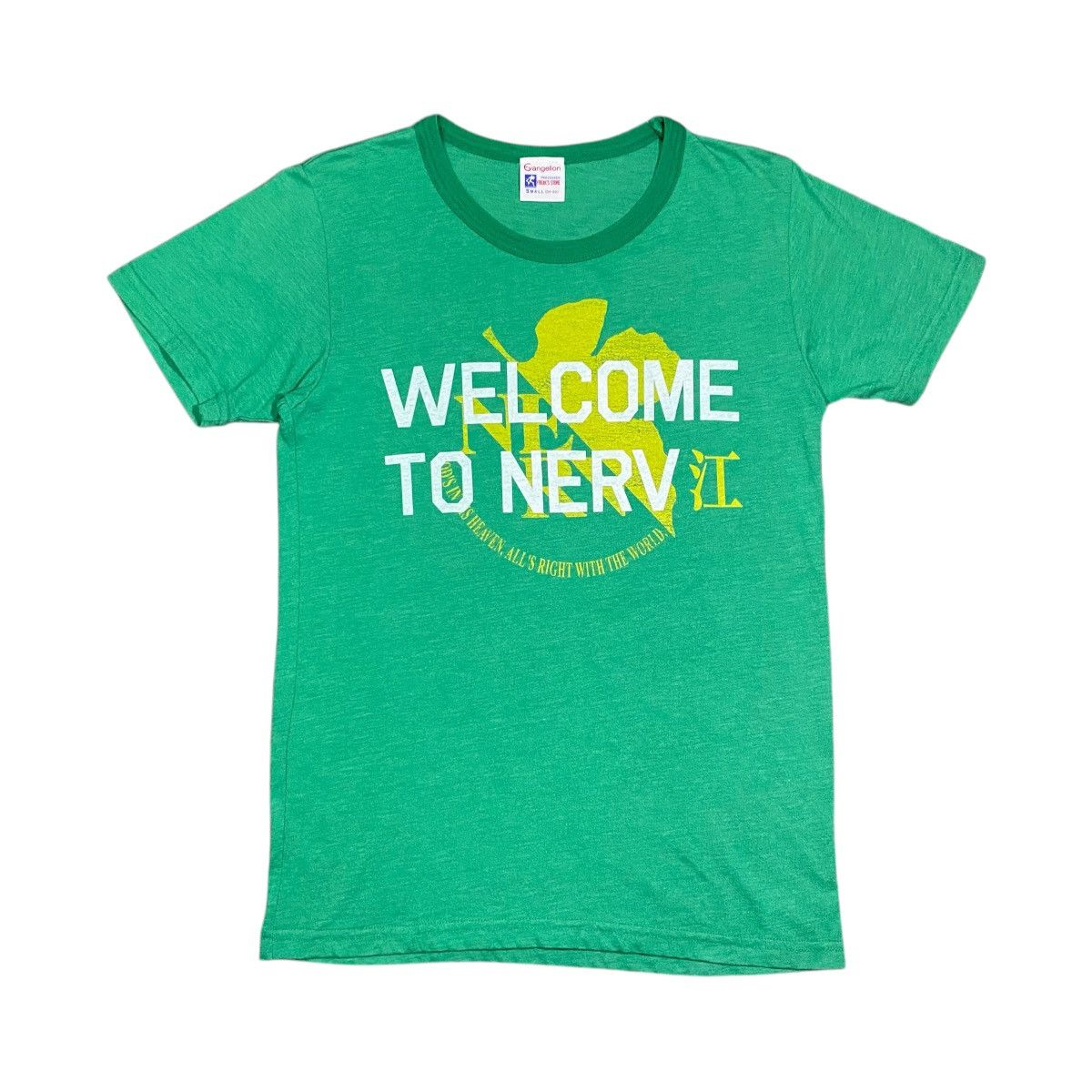 Vintage Evangelion 2 0 Welcome To Nerv Anime T Shirt Hoodie, Sweatshirt | PodTeesHub.com