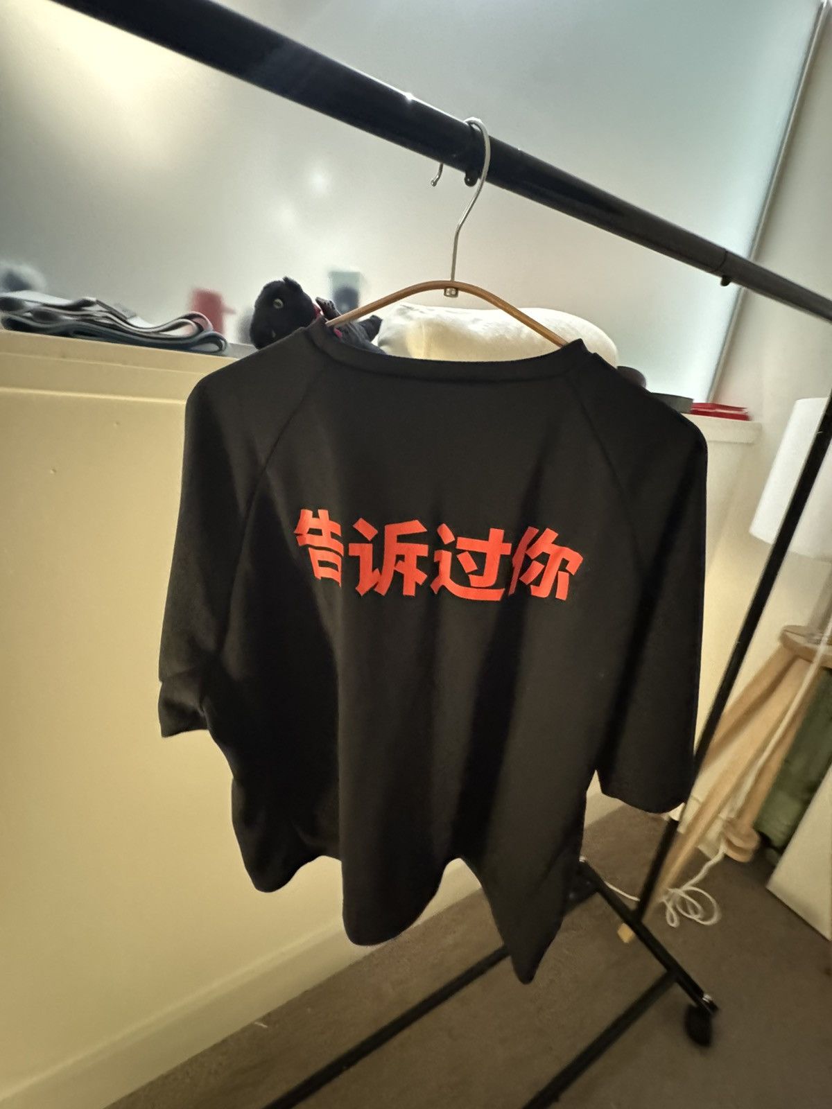 West Kanye China Tour Exclusive Merch Told You T Shirt Hoodie, Sweatshirt | PodTeesHub.com