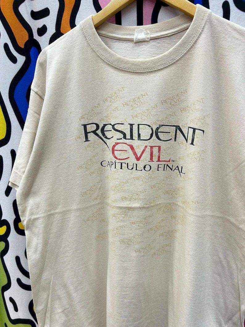Vintage 2000s Resident Evil Tshirt Size Xl Hoodie, Sweatshirt | PodTeesHub.com