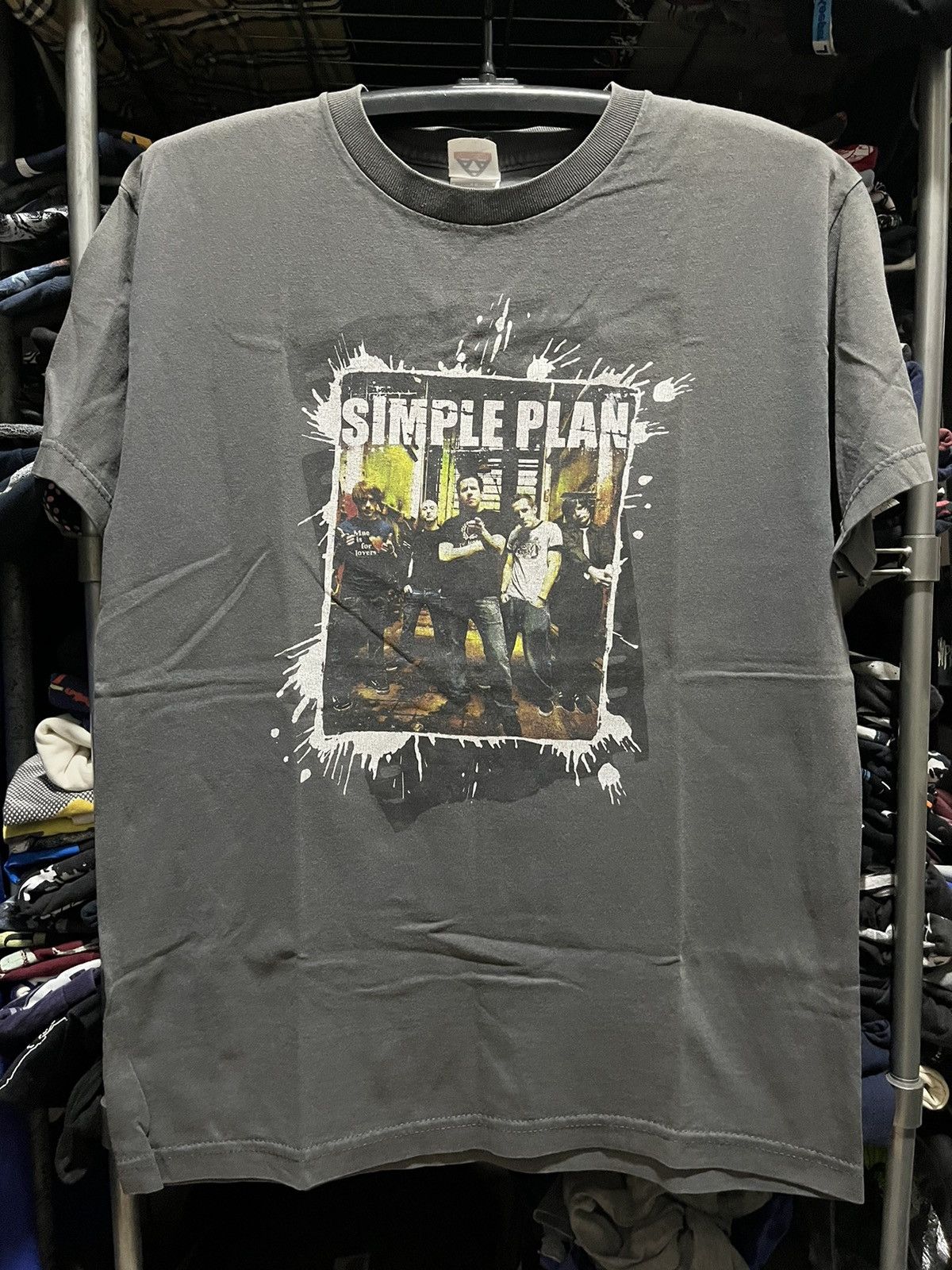 Band Tees Simple Plan Emo Alternative Pop Punk Tour Tee 2005s Hoodie, Sweatshirt | PodTeesHub.com