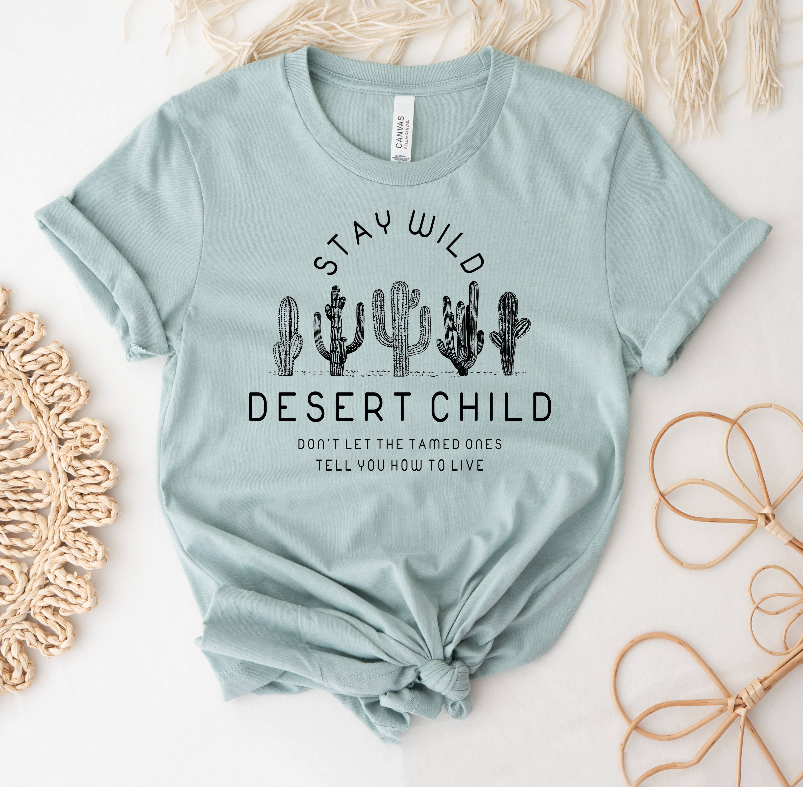 Stay Wild Desert Child T-Shirt Hoodie, Sweatshirt | PodTeesHub.com