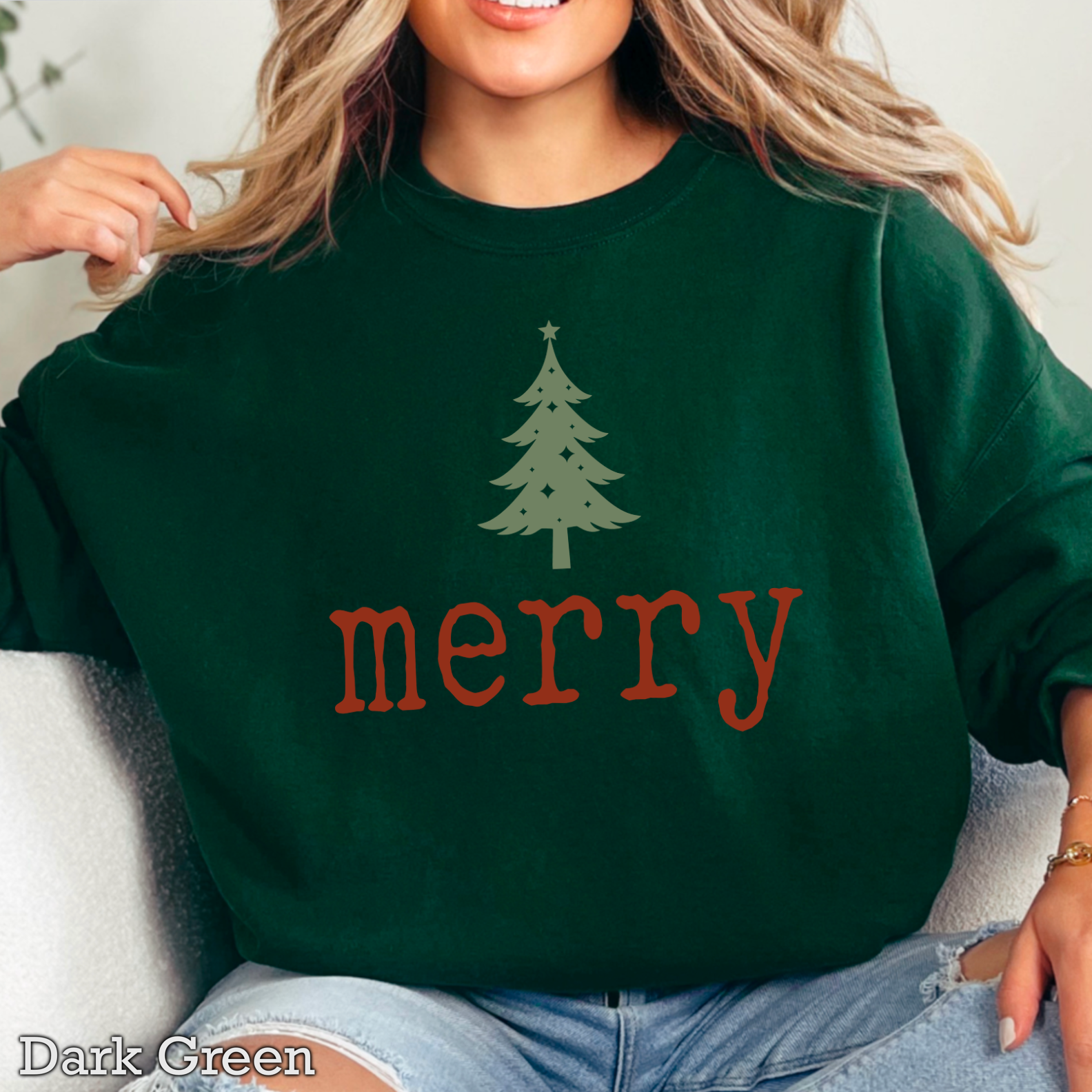 Merry Christmas Sweatshirt | Gildan T-Shirts, Hoodie | PodTeesHub.com