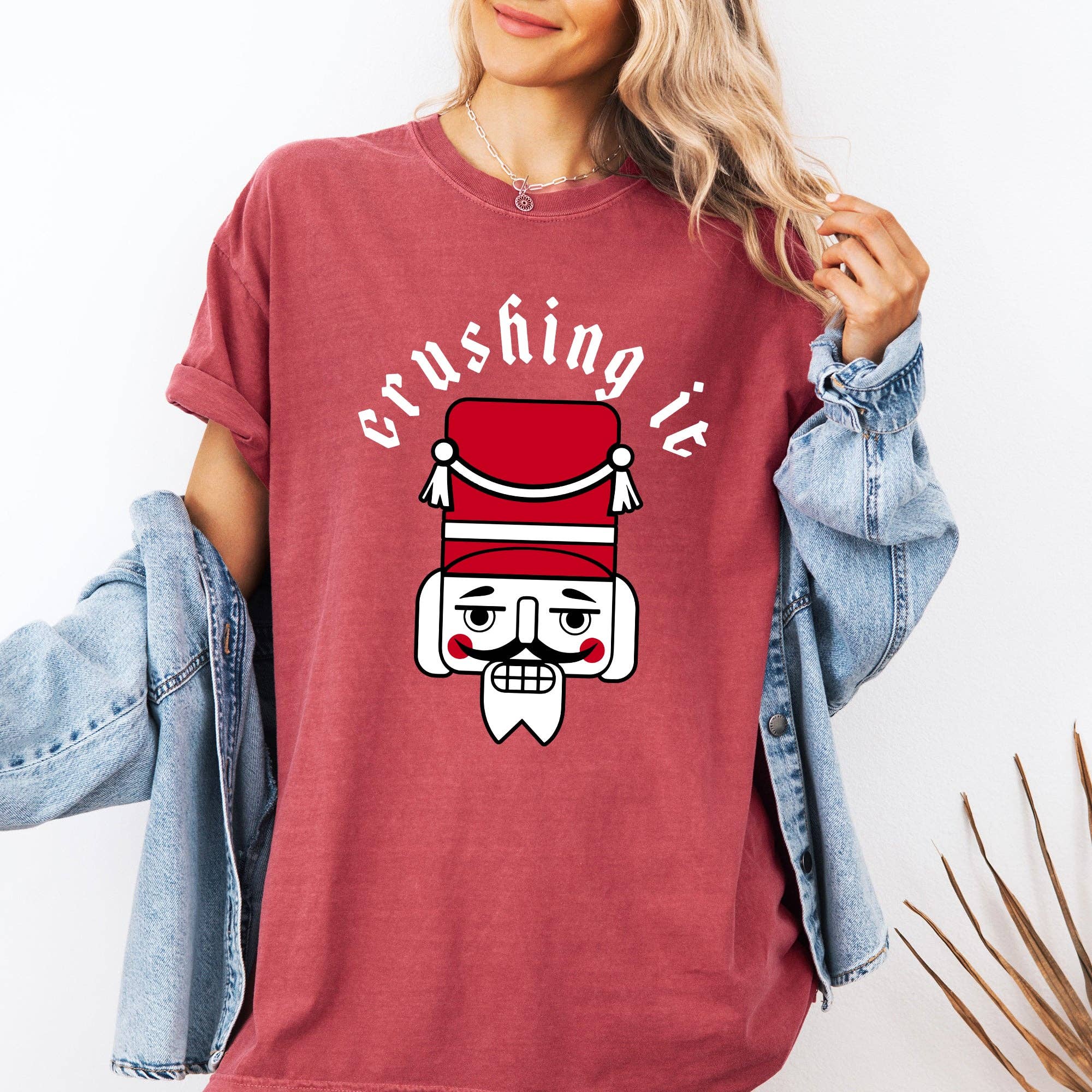 Crushing It, Retro Nutcracker Christmas Ballet Winter Tshirt Hoodie, Sweatshirt | PodTeesHub.com