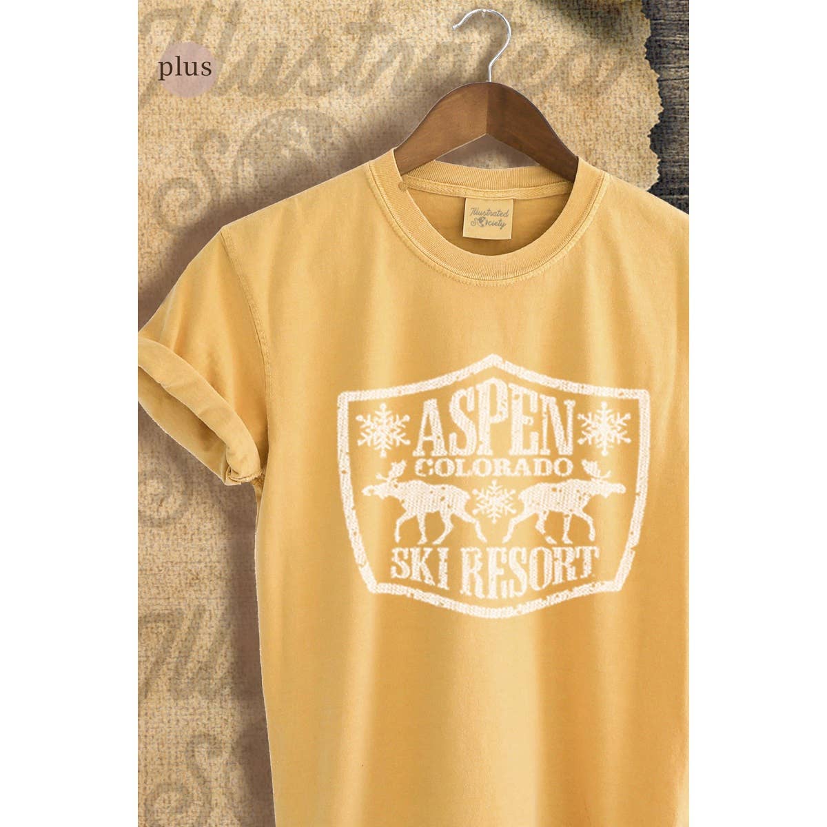 Aspen Colorado Ski  Vintage Graphic Plus Tee Hoodie, Sweatshirt | PodTeesHub.com
