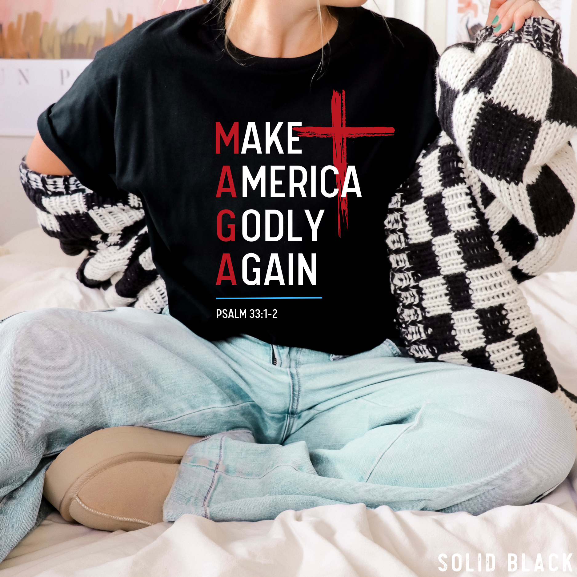 Make America Godly Again Republican Conservative T-Shirt Hoodie, Sweatshirt | PodTeesHub.com