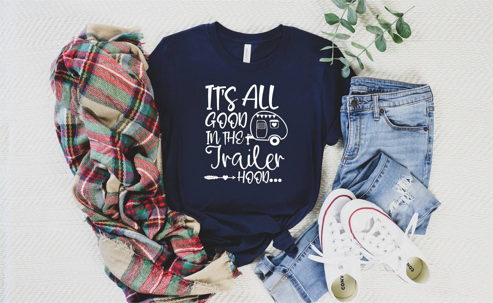 It's All Good in the Trailer Hood T-Shirt Hoodie, Sweatshirt | PodTeesHub.com