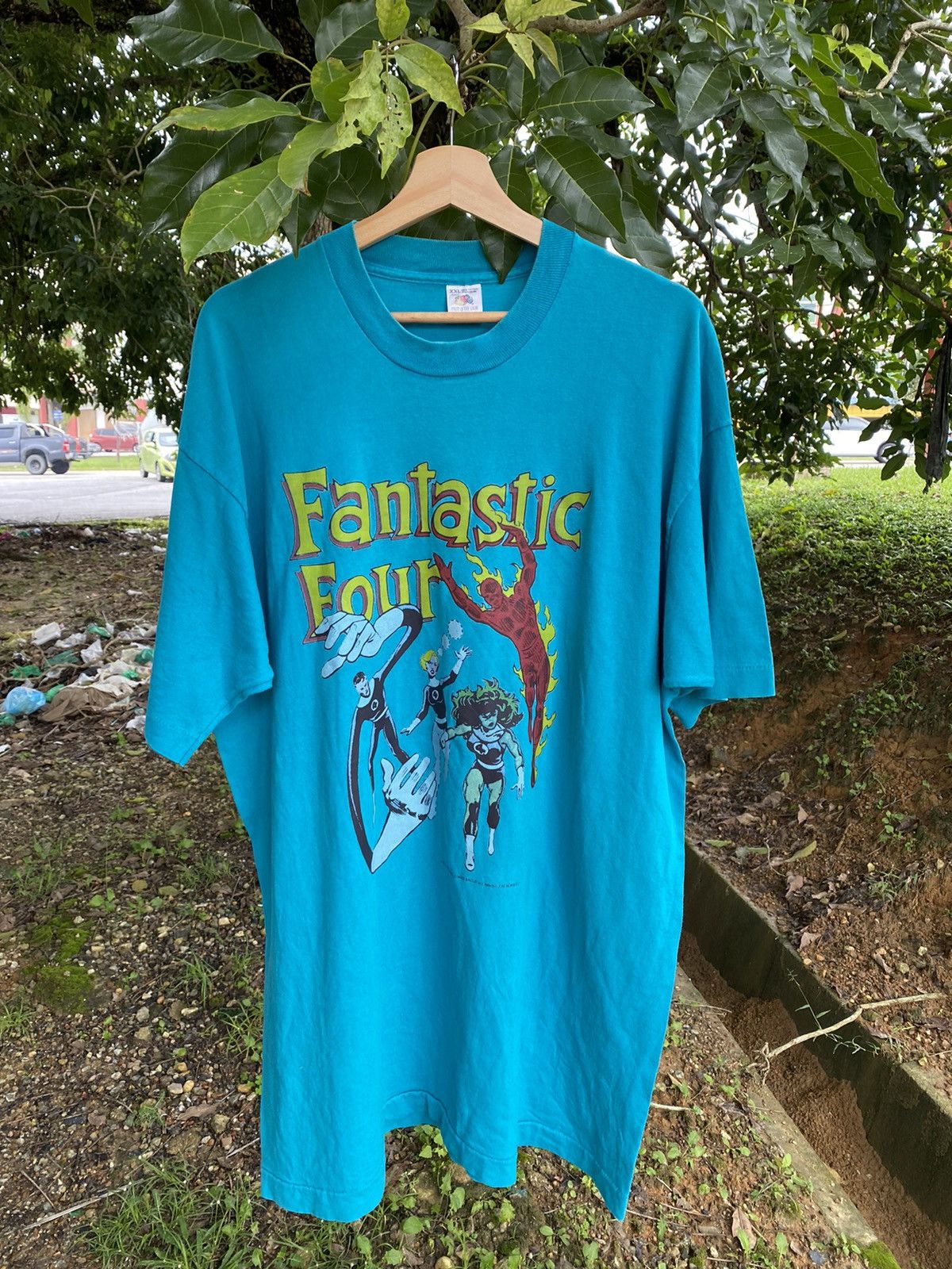 Vintage Steal Final Drop Fantastic Four 1984 T-Shirts, Hoodie, Sweatshirt | PodTeesHub.com