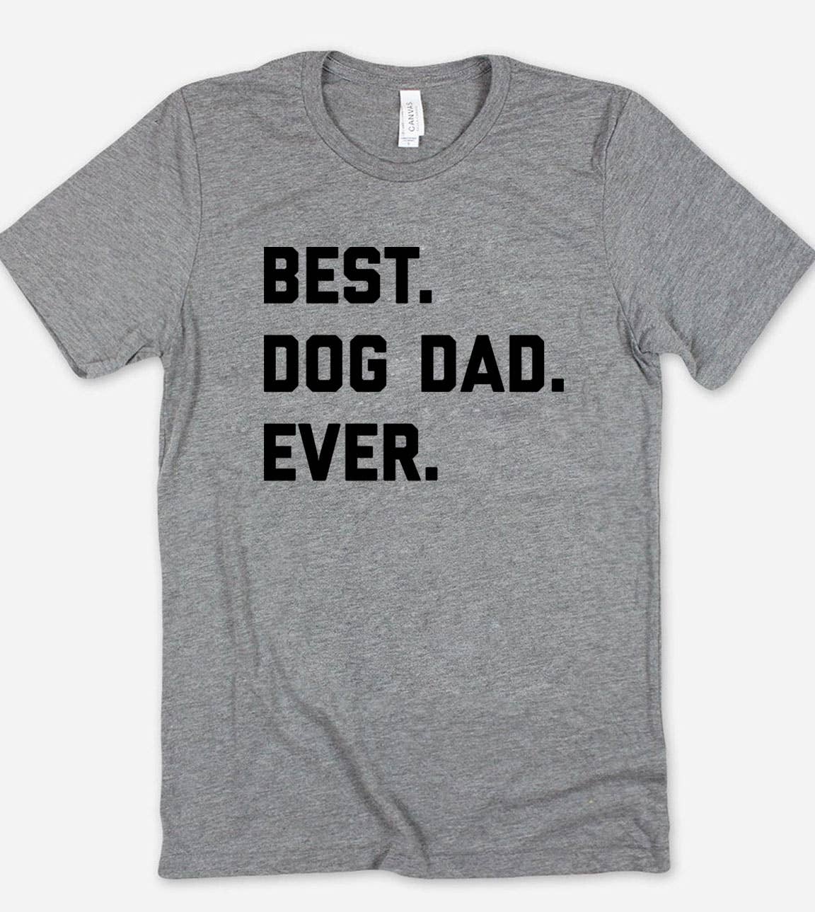 Best Dog Dad Ever - Dad Dogs Animals Gift Fun Cute T-Shirt Hoodie, Sweatshirt | PodTeesHub.com