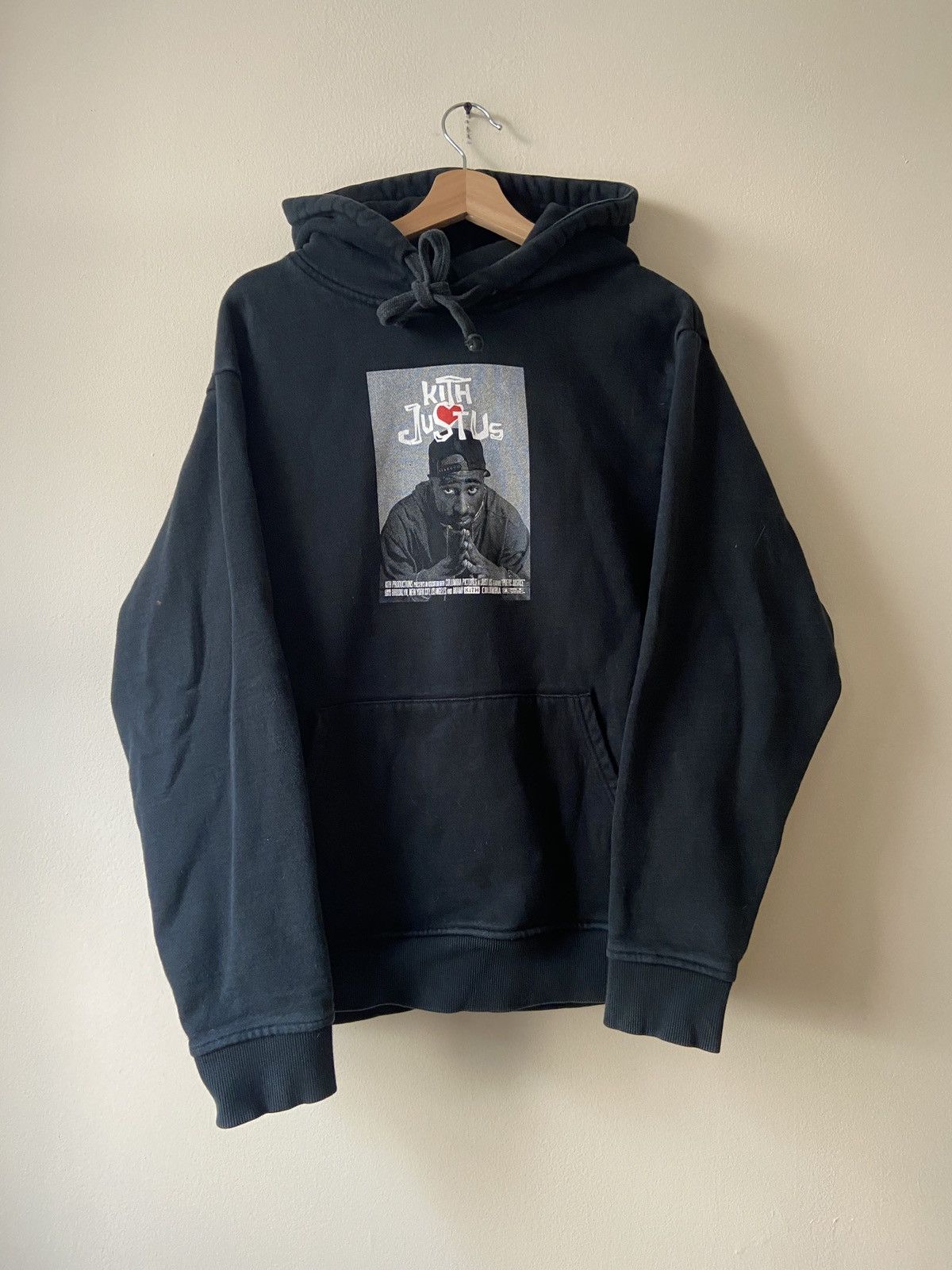 Kith X Columbia Pictures Poetic Justice Tupac Black Hoodie T-Shirts, Sweatshirt | PodTeesHub.com