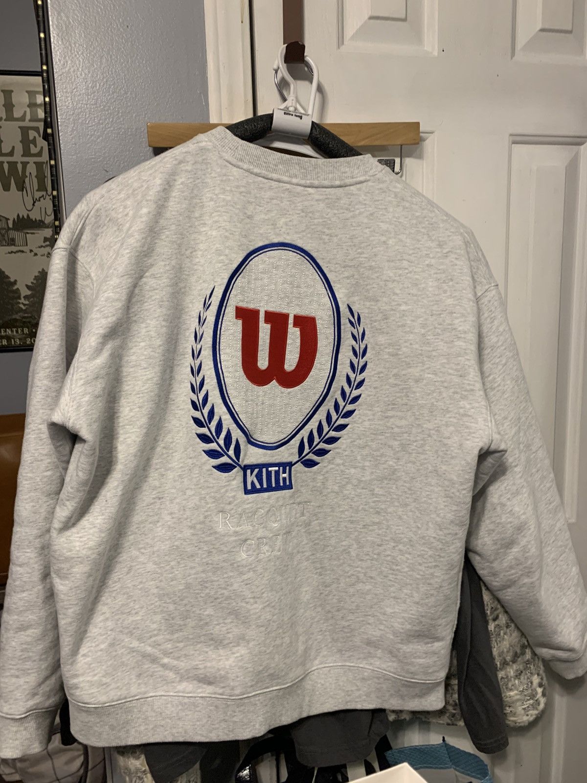 Kith X Wilson Crewneck Raquet Club Medium T-Shirts, Hoodie, Sweatshirt | PodTeesHub.com