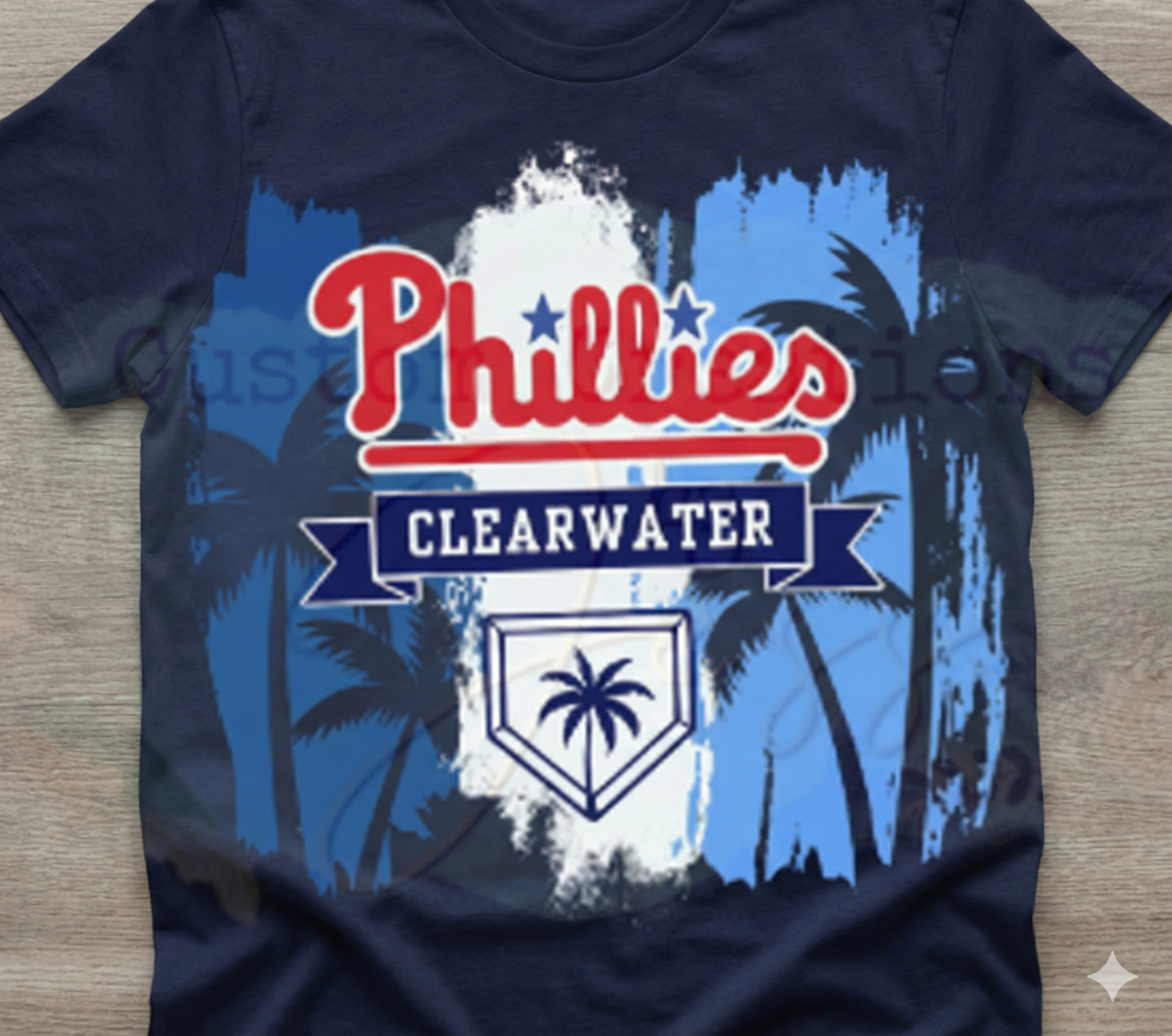 Phillies Clearwater Spring Training Vintage Baseball Tee Hoodie, Sweatshirt | PodTeesHub.com