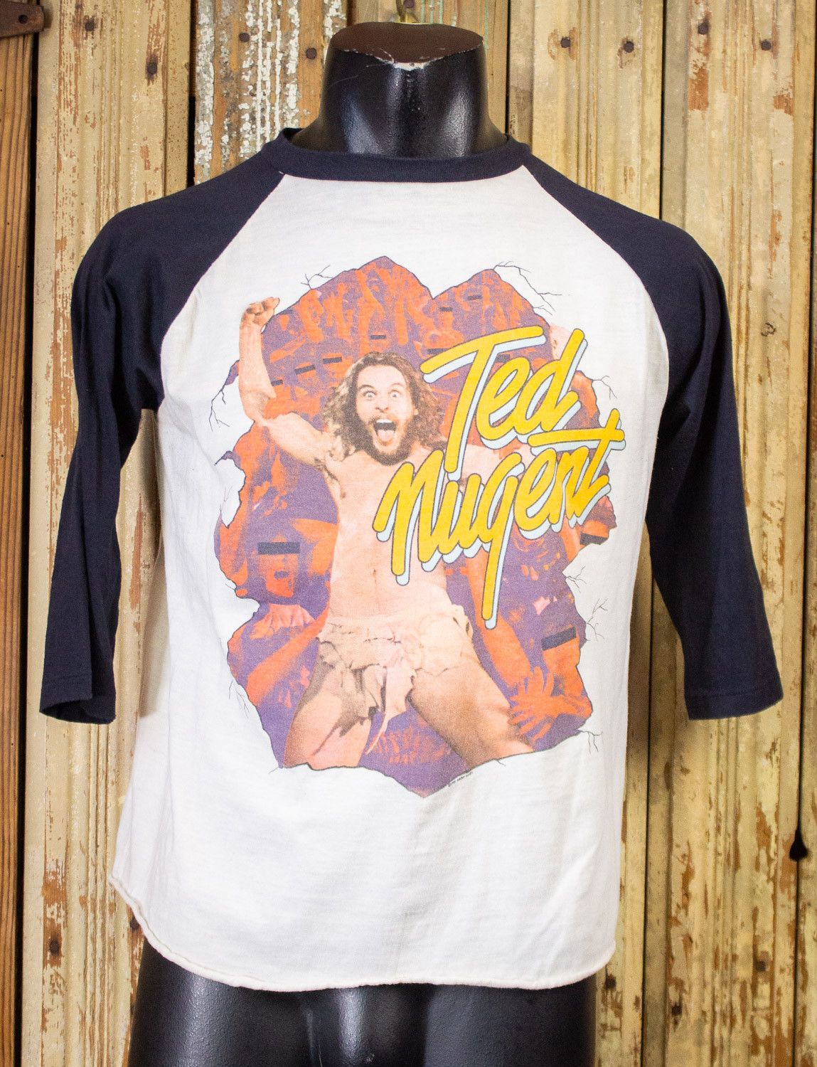 Vintage Ted Nugent World Wildlife Tour Concert T Shirt 1981 Hoodie, Sweatshirt | PodTeesHub.com
