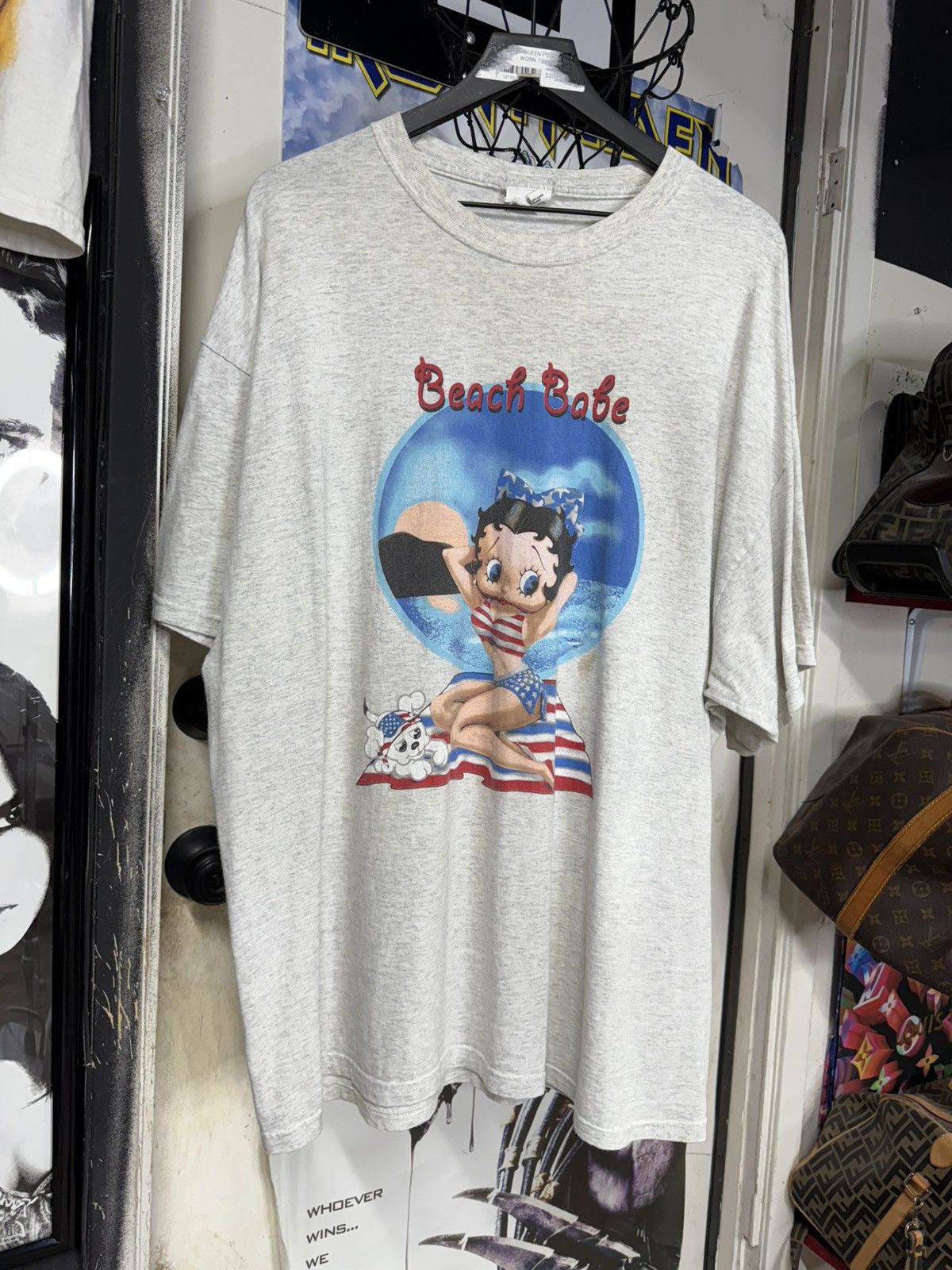 Vintage Betty Boop Cartoon T Shirt Vtg Adult Size Xlarge Hoodie, Sweatshirt | PodTeesHub.com
