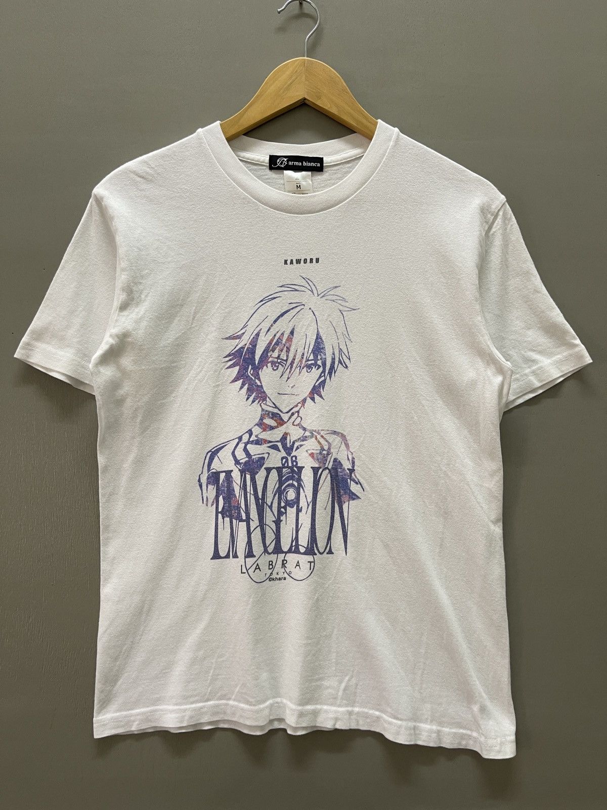 Labrat Tokyo Evangelion Kaworu Anime Rei T Shirt Rare 90s Hoodie, Sweatshirt | PodTeesHub.com