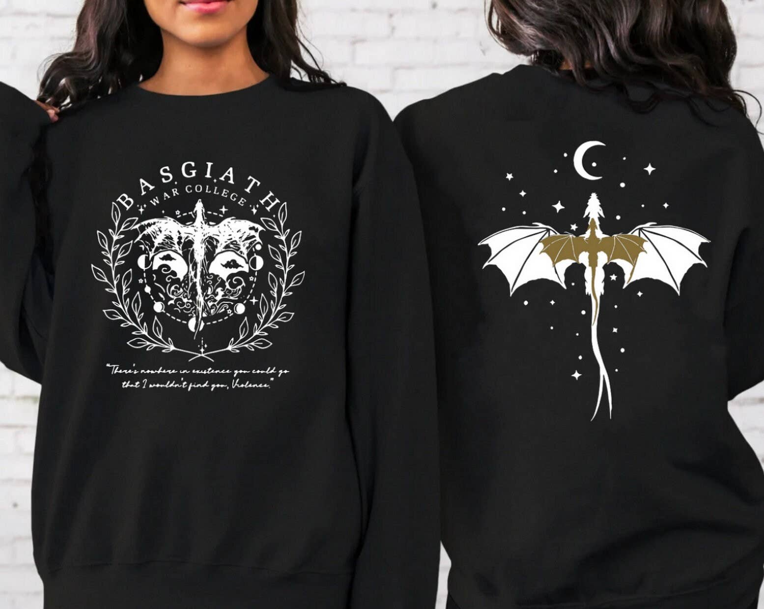 Basgiath War College Sweatshirt Fourth Wing Riders T-Shirts, Hoodie | PodTeesHub.com