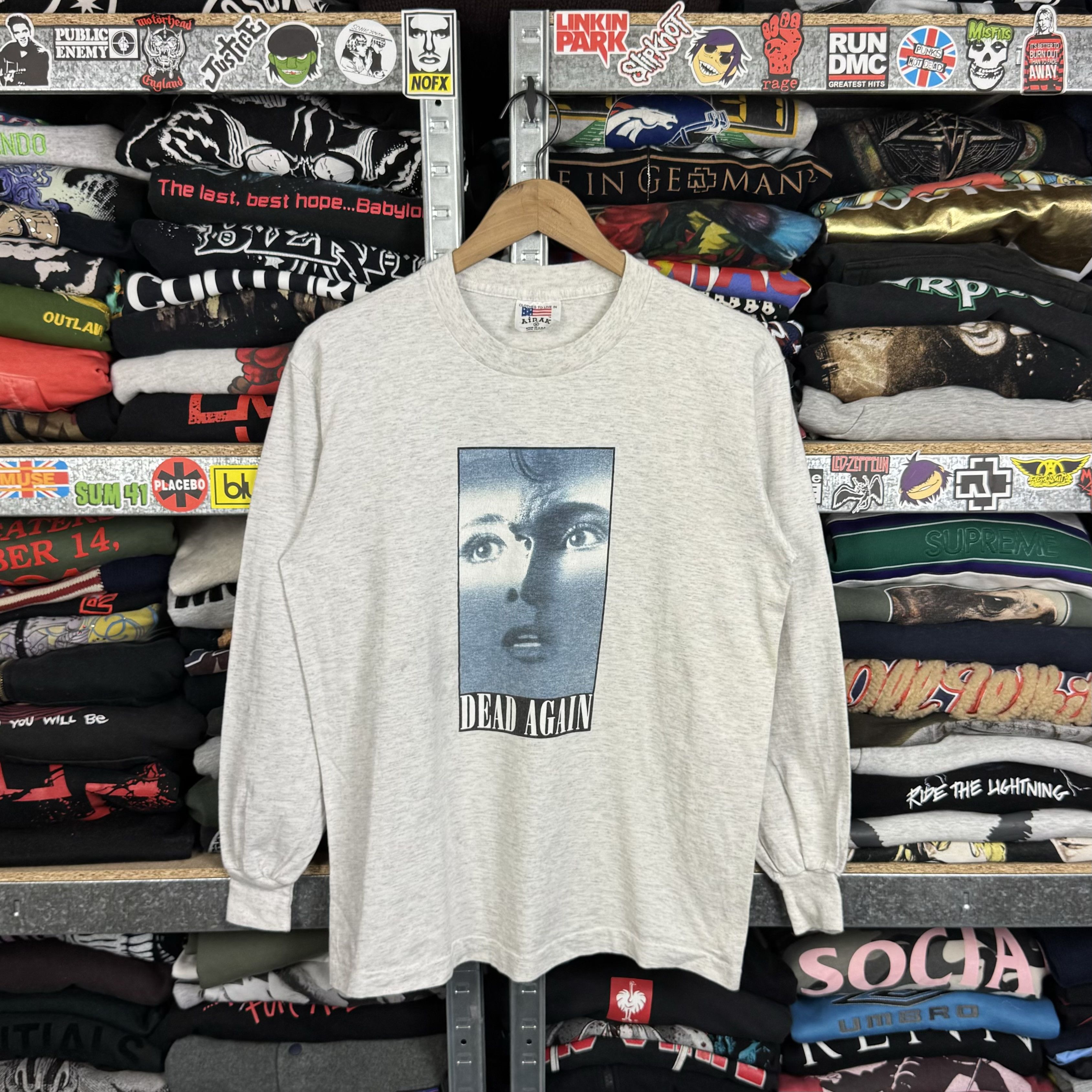Vintage 1991 Dead Again Thriller Movie Film Longsleeve Tee Shirt Hoodie, Sweatshirt | PodTeesHub.com