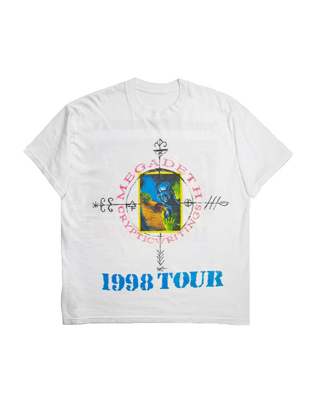 Vintage Megadeth 1998 Cryptic Writings Tour Tee Hoodie, Sweatshirt | PodTeesHub.com