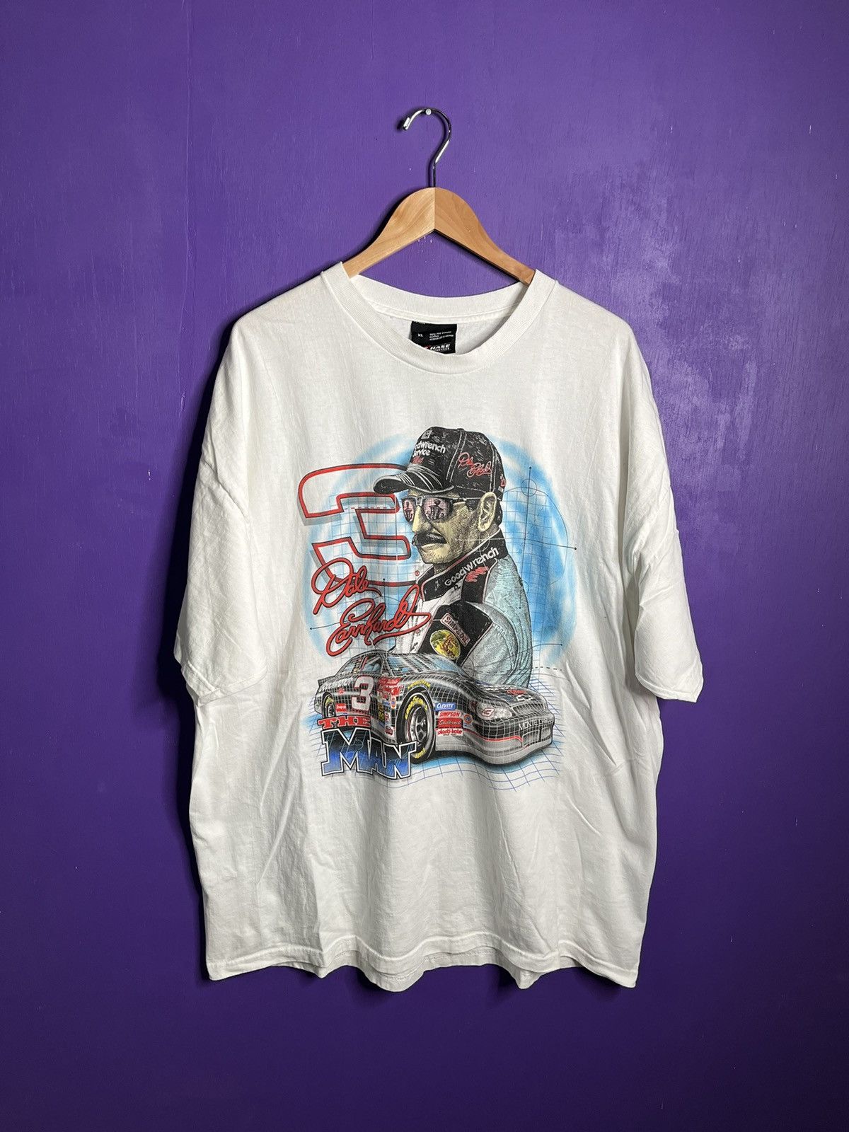 Vintage 90s Nascar Dale Earnhardt Racing T Shirt Hoodie, Sweatshirt | PodTeesHub.com