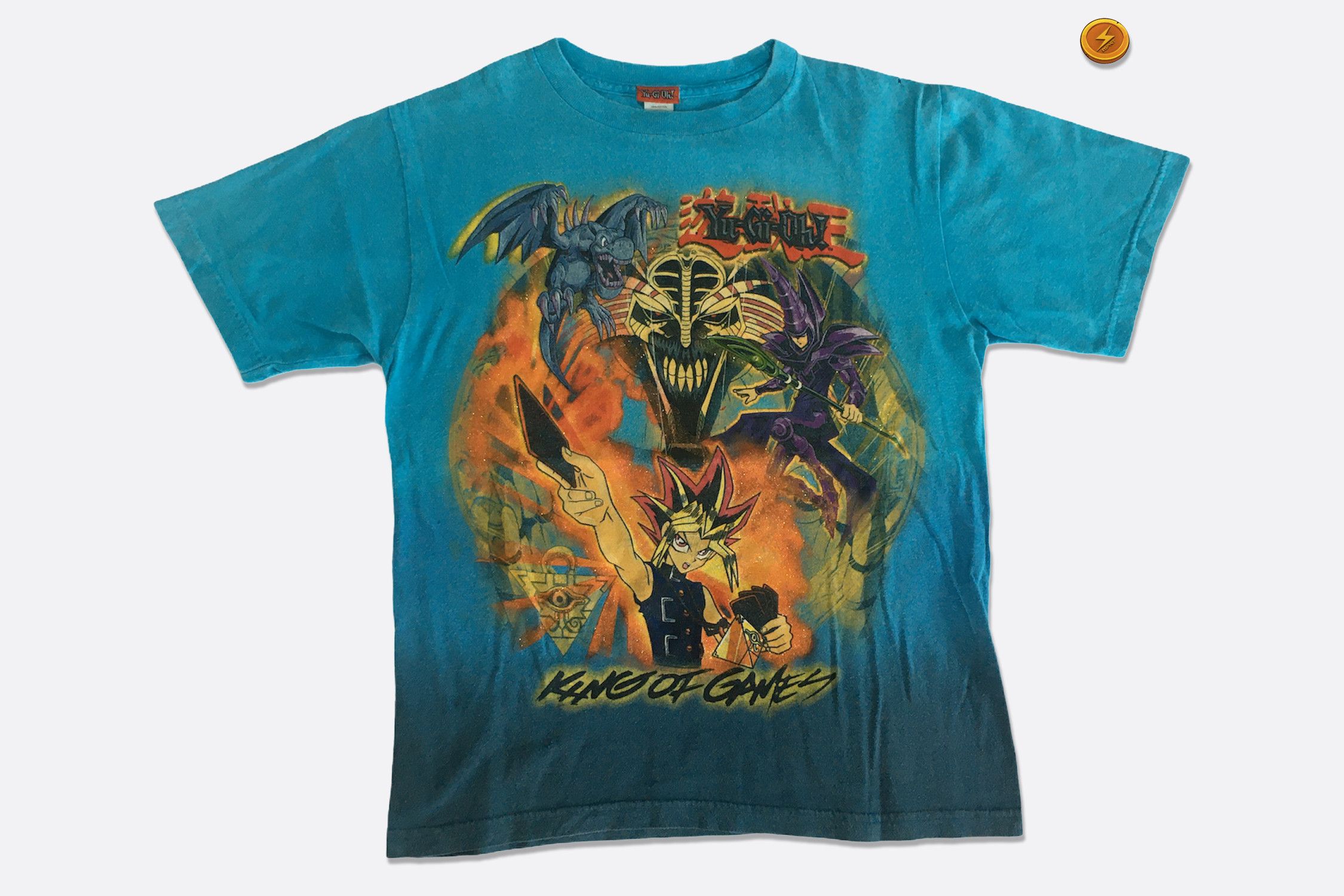 Japanese Brand X Vintage 1996 Yugioh King Games Tie Dye T-Shirts, Hoodie, Sweatshirt