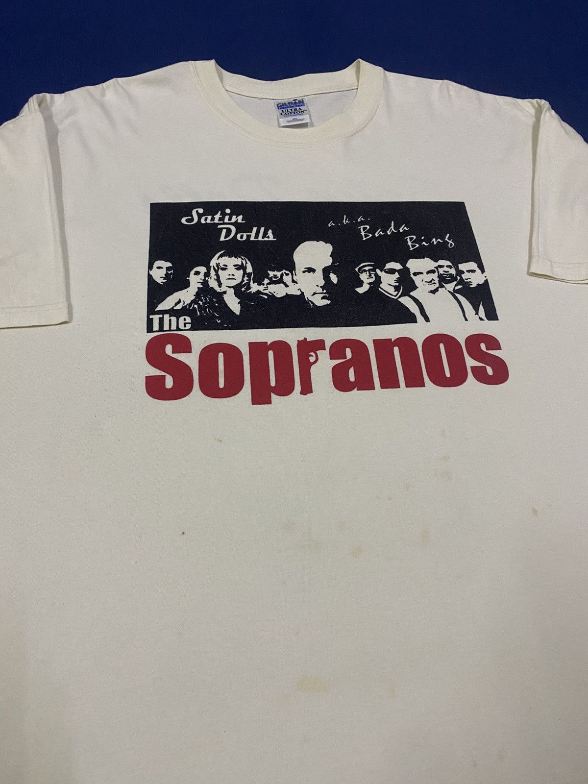 Vintage Late 90s The Sopranos Strip Club Mafia Tshirt Hoodie, Sweatshirt | PodTeesHub.com