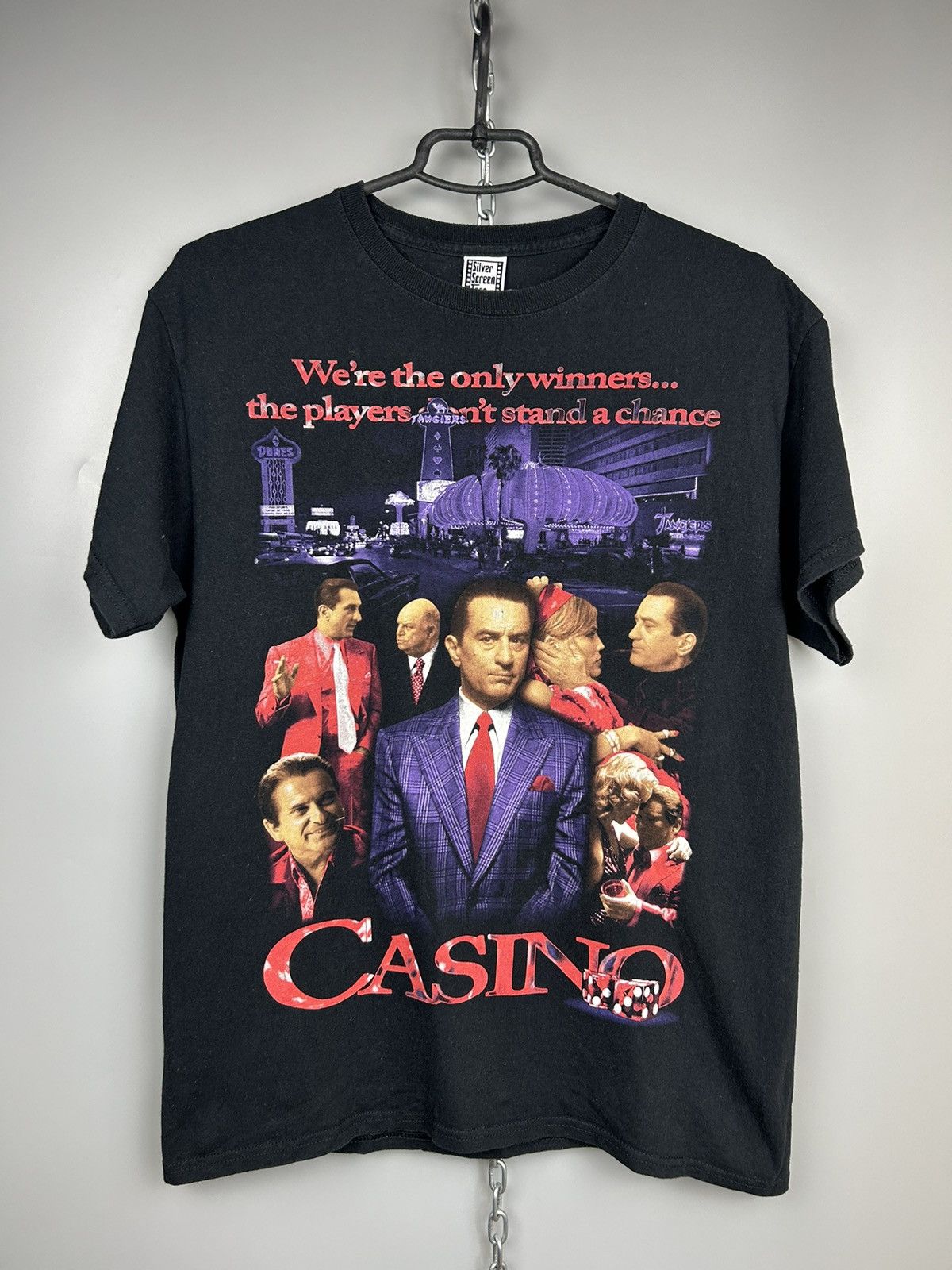 Rap Tees X Vintage Dbruze Darien Bruze Casino Movie T Shirt Robert Dinero Tee Hoodie, Sweatshirt | PodTeesHub.com