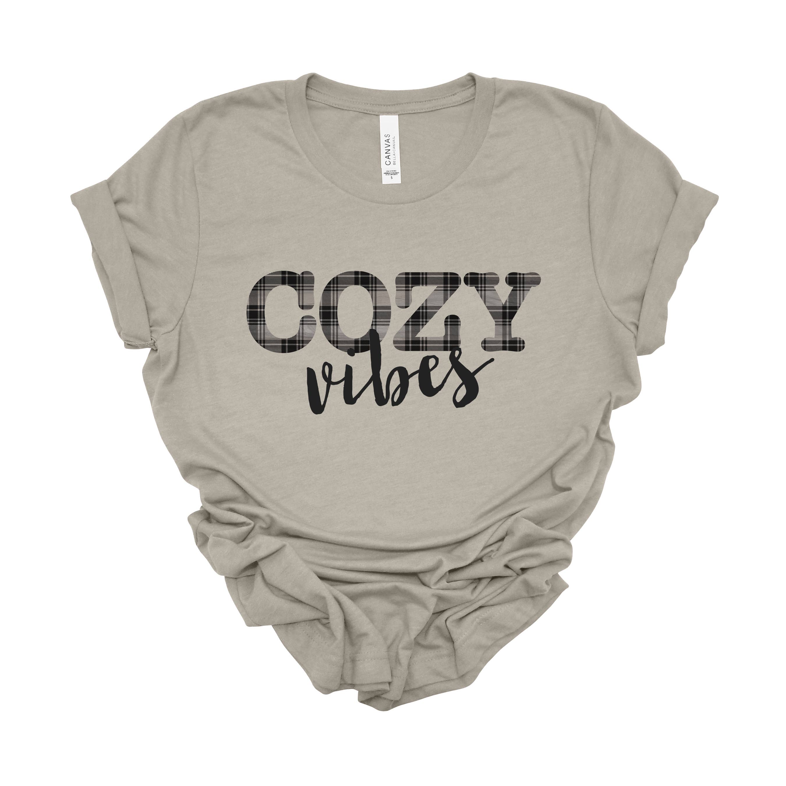Cozy Vibes Tee Hoodie, Sweatshirt | PodTeesHub.com