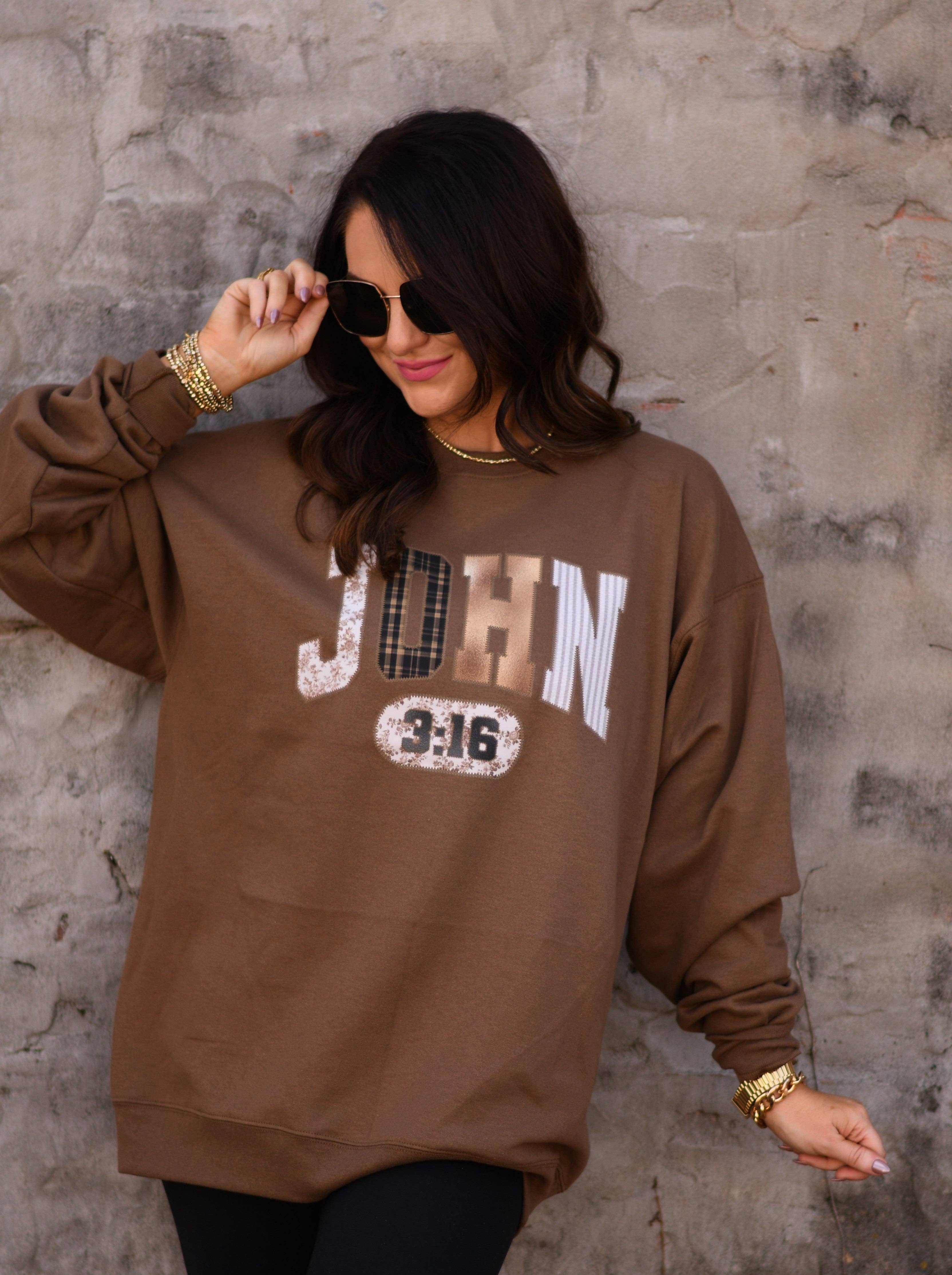 John 3:16 Sweatshirt T-Shirts, Hoodie | PodTeesHub.com