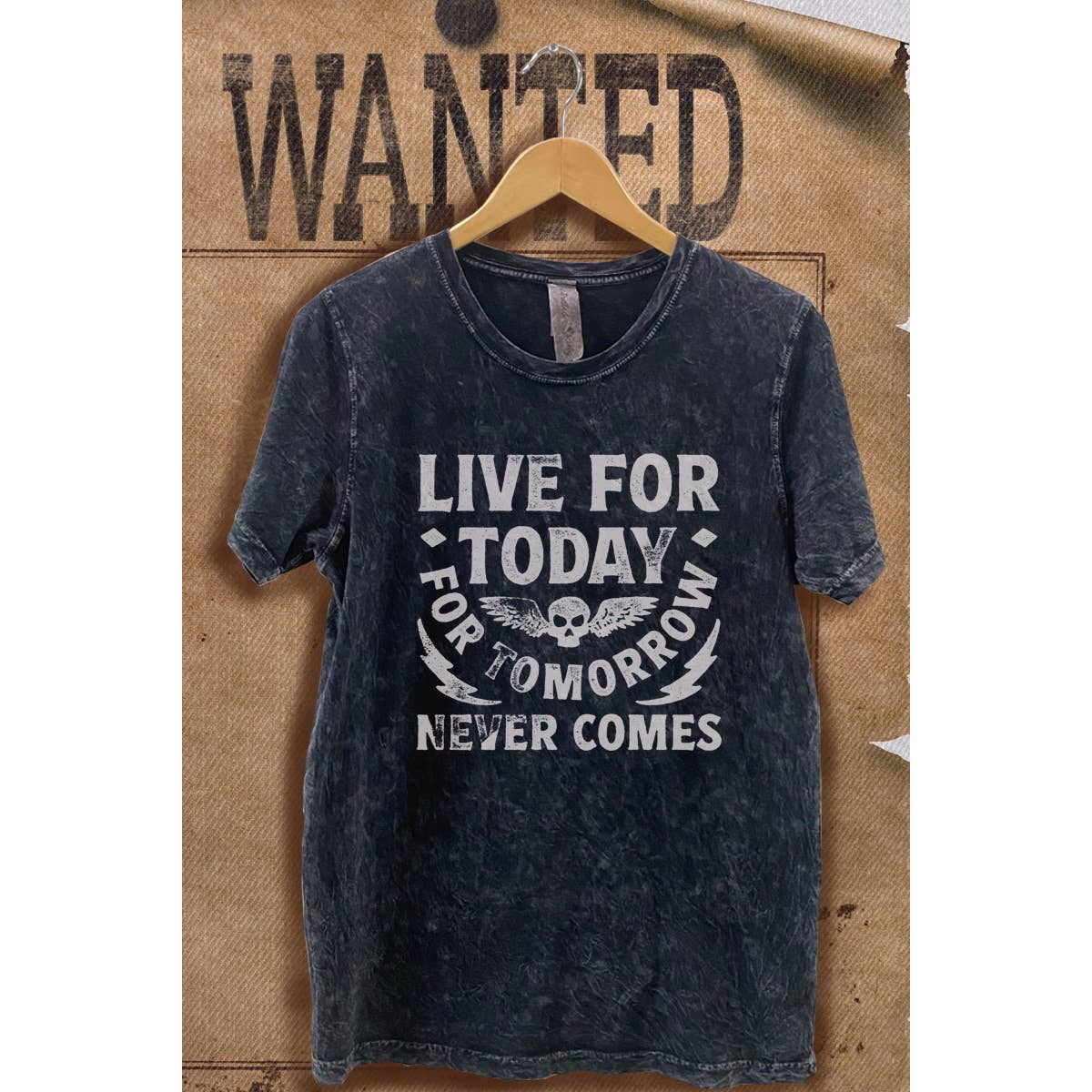 Live For Today Vintage  Mineral Wash  Graphic  Tee Hoodie, Sweatshirt | PodTeesHub.com