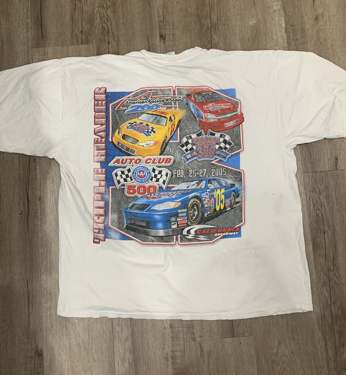 Nascar Triple Headers Aaa Auto Club Stater Bros 300 Racing T Shirt Hoodie, Sweatshirt | PodTeesHub.com
