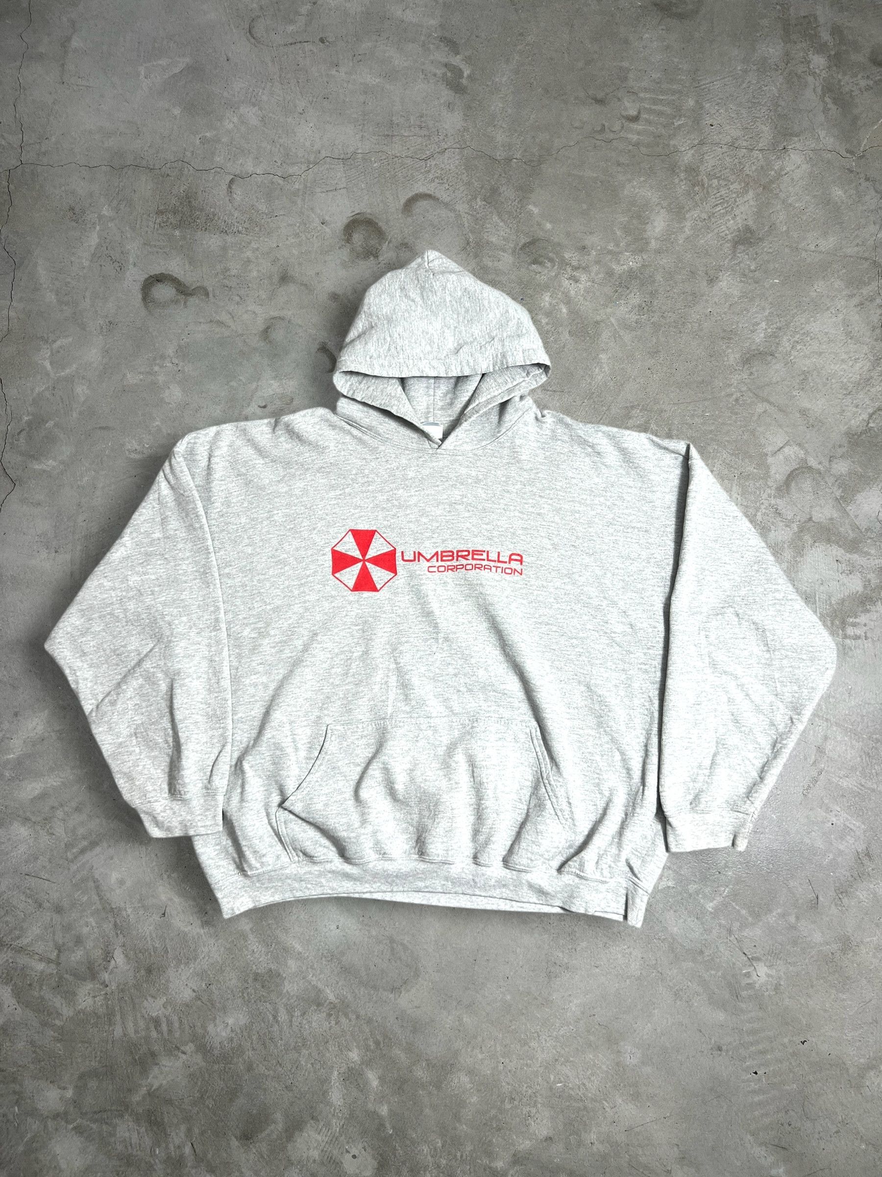 Vintage Vtg Umbrella Corp Resident Evil Logo Hoodie 3xl Jka045 T-Shirts, Sweatshirt | PodTeesHub.com