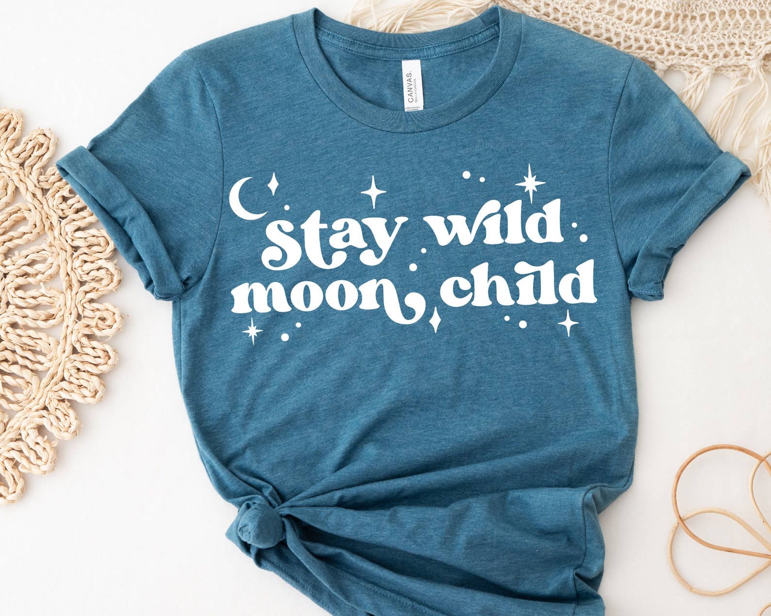 Stay Wild Moon Child T-Shirt Hoodie, Sweatshirt | PodTeesHub.com