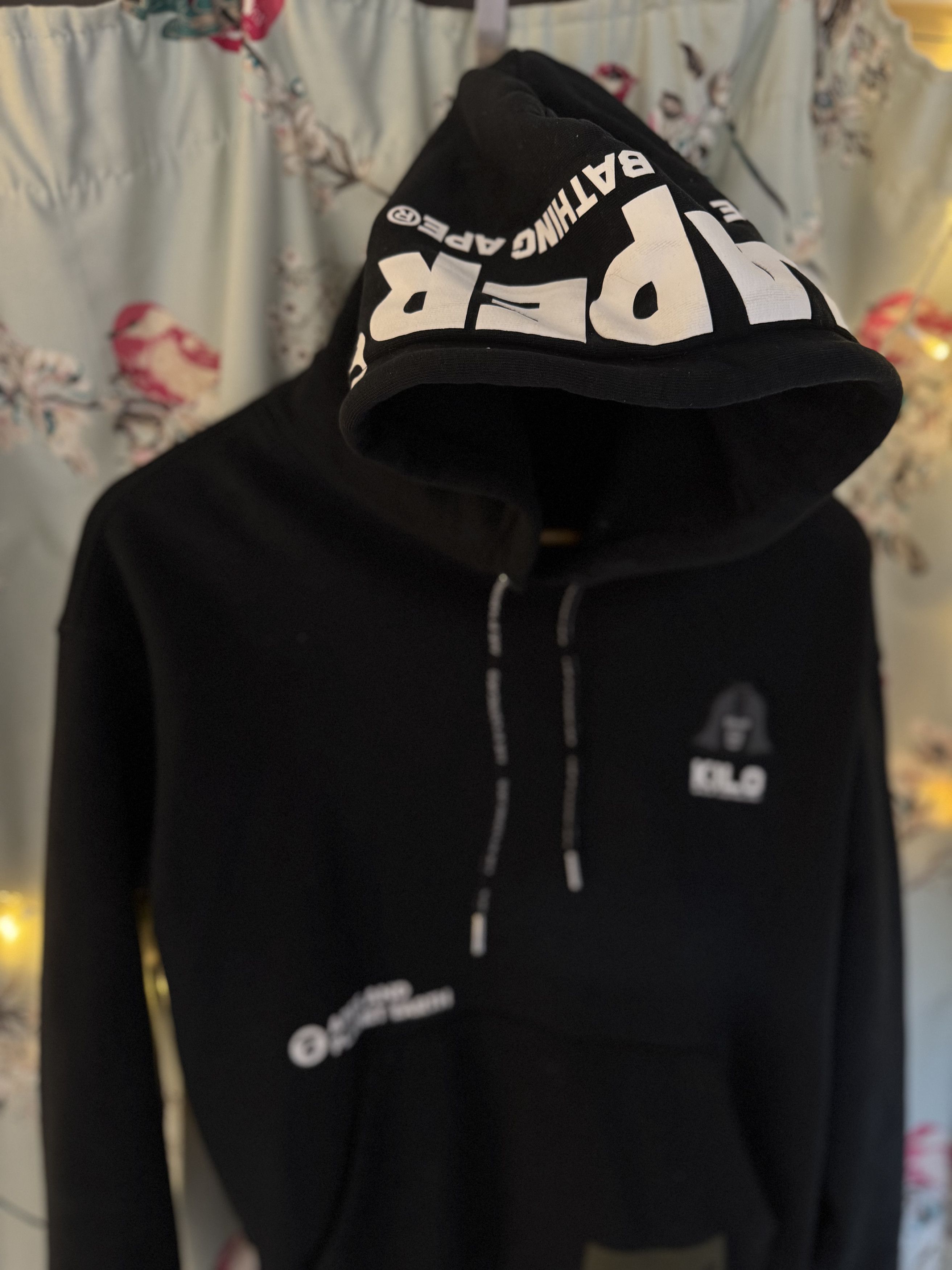 Other Rare Limited Black Graphic Hoodie Kilo Aape By A Bathing Ape T-Shirts, Sweatshirt | PodTeesHub.com
