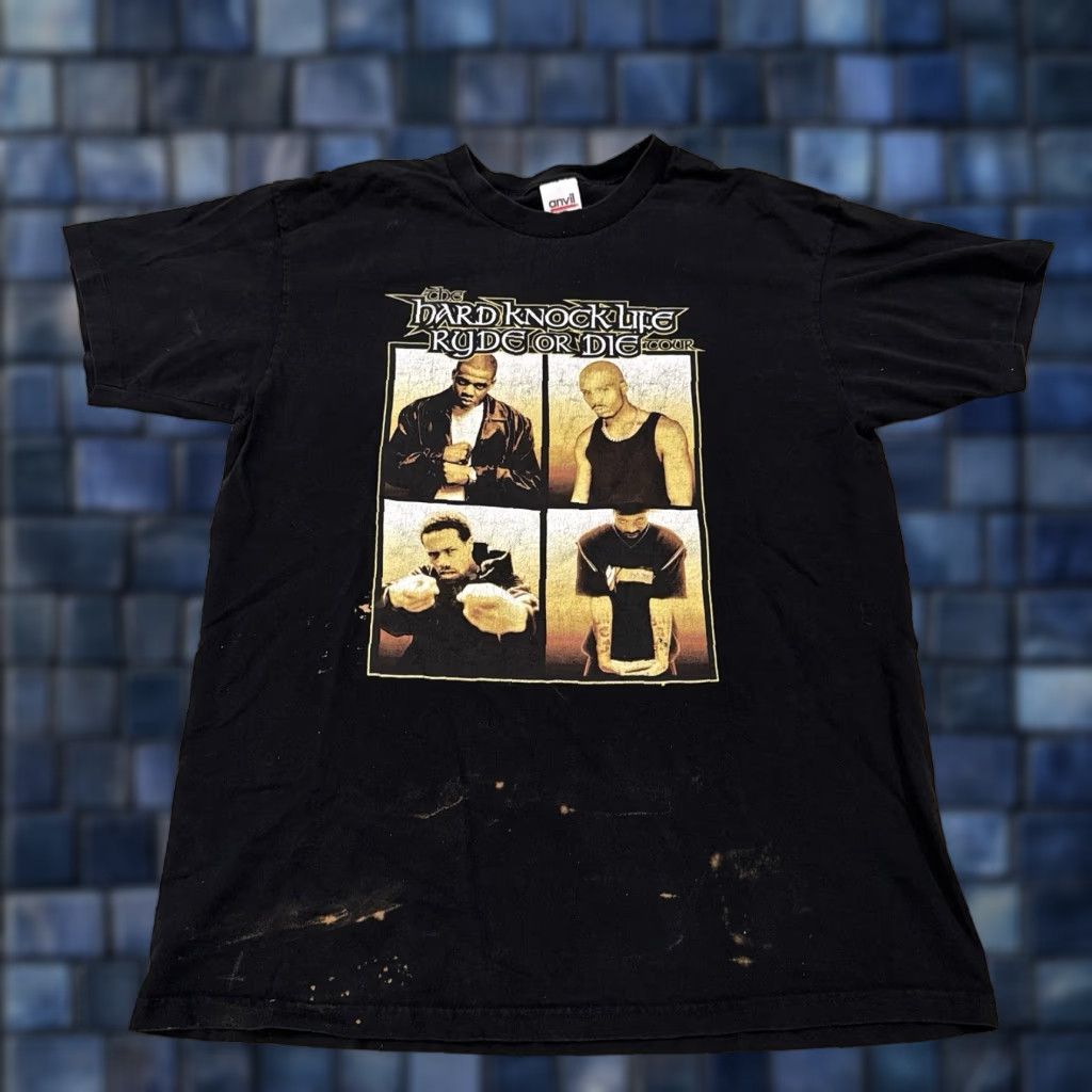 Anvil Vintage Hard Knock Life Tour Concert Dmx Jay Z Method Man Redman Rap 90s Xl B T-Shirts, Hoodie, Sweatshirt