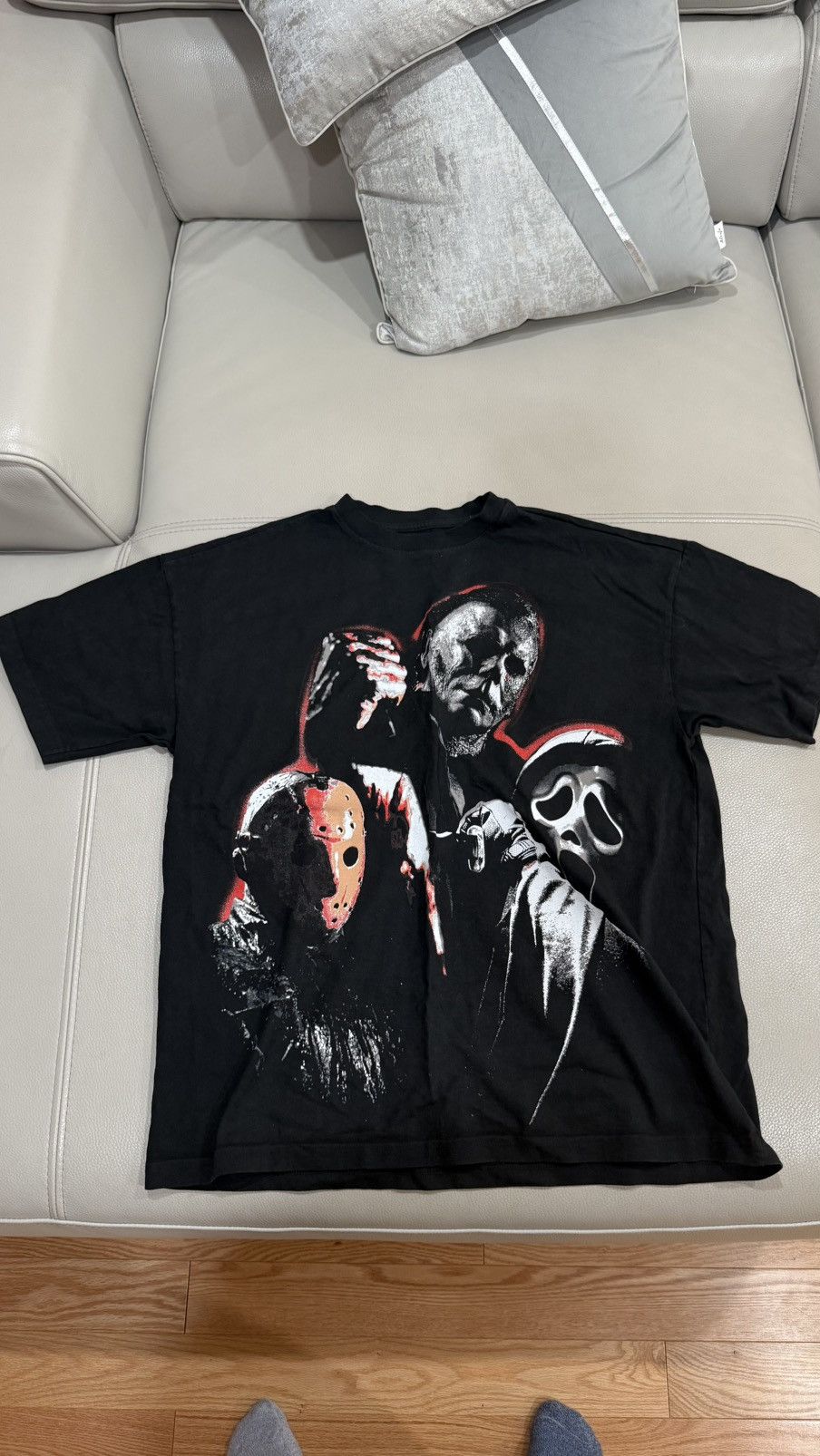 Calabasas Sergio Calabasas Halloween House Of Horrors Tee Hoodie, Sweatshirt | PodTeesHub.com