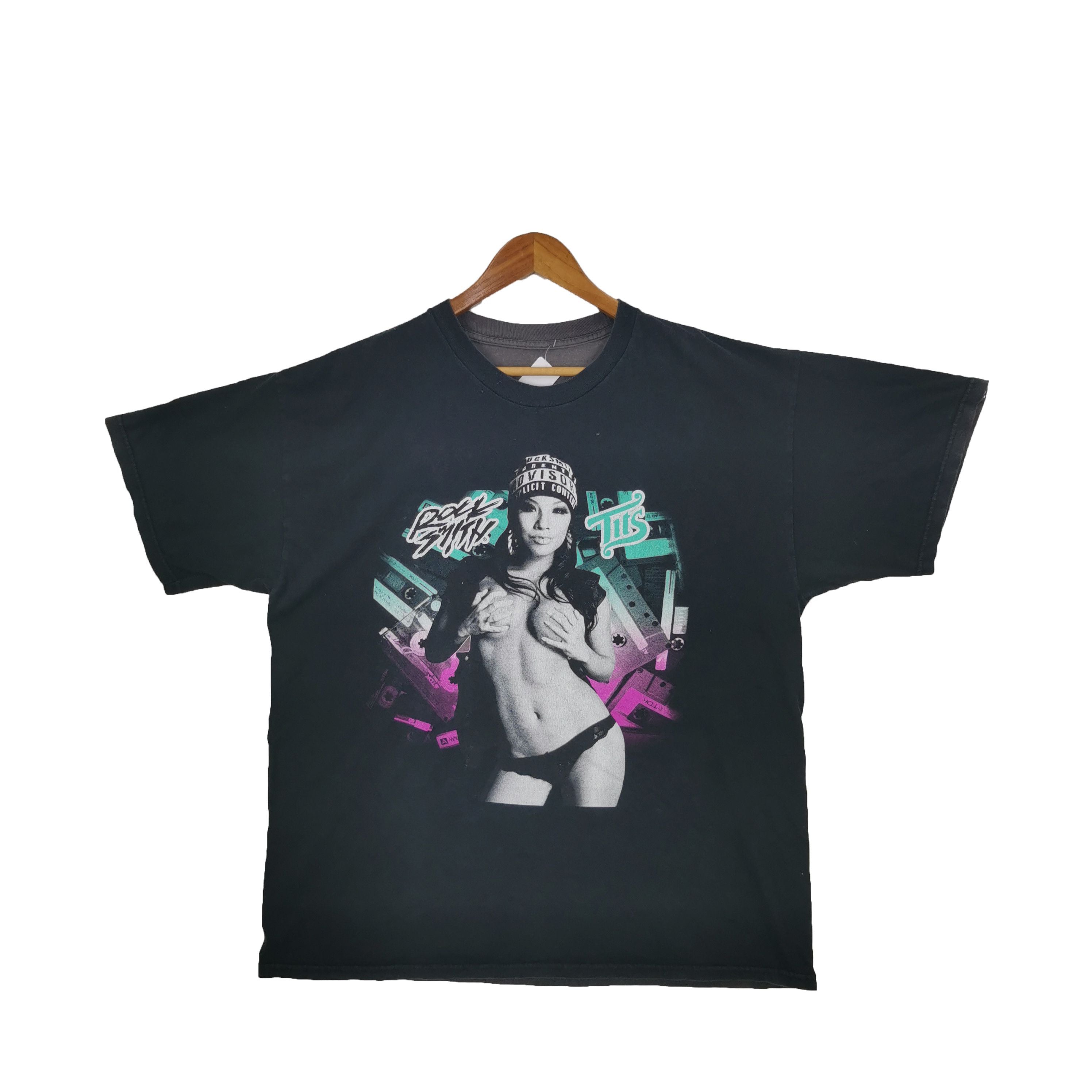 Japanese Brand Vintage Hip Hop T Shirt Tits Nude Hentai Tees Hoodie, Sweatshirt | PodTeesHub.com