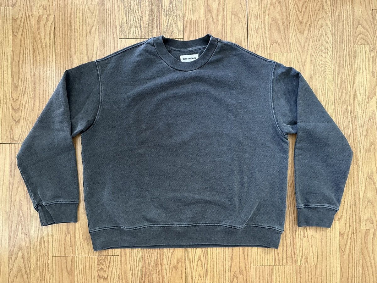 Knuckles Bare Knuckles Faded Crewneck Sweatshirt T-Shirts, Hoodie | PodTeesHub.com