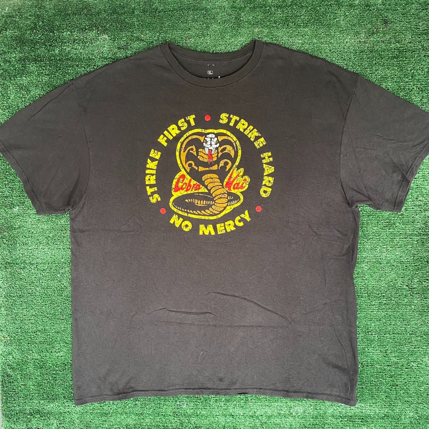 Vintage Cobra Kai Snake Movie Shirt Rare Black Retro Film Quote Tee Hoodie, Sweatshirt | PodTeesHub.com