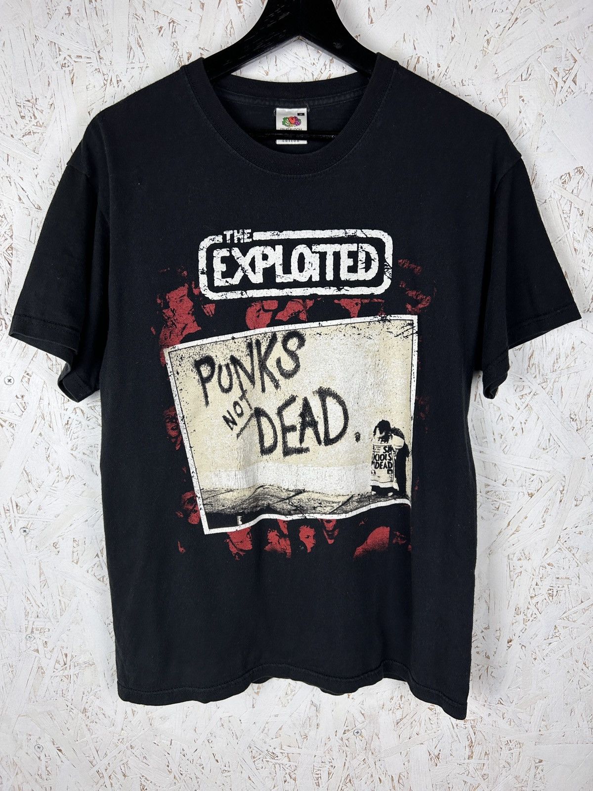 Band Tees 00s Vintage The Exploited Punks Not Dead Band T Shirt Hoodie, Sweatshirt | PodTeesHub.com