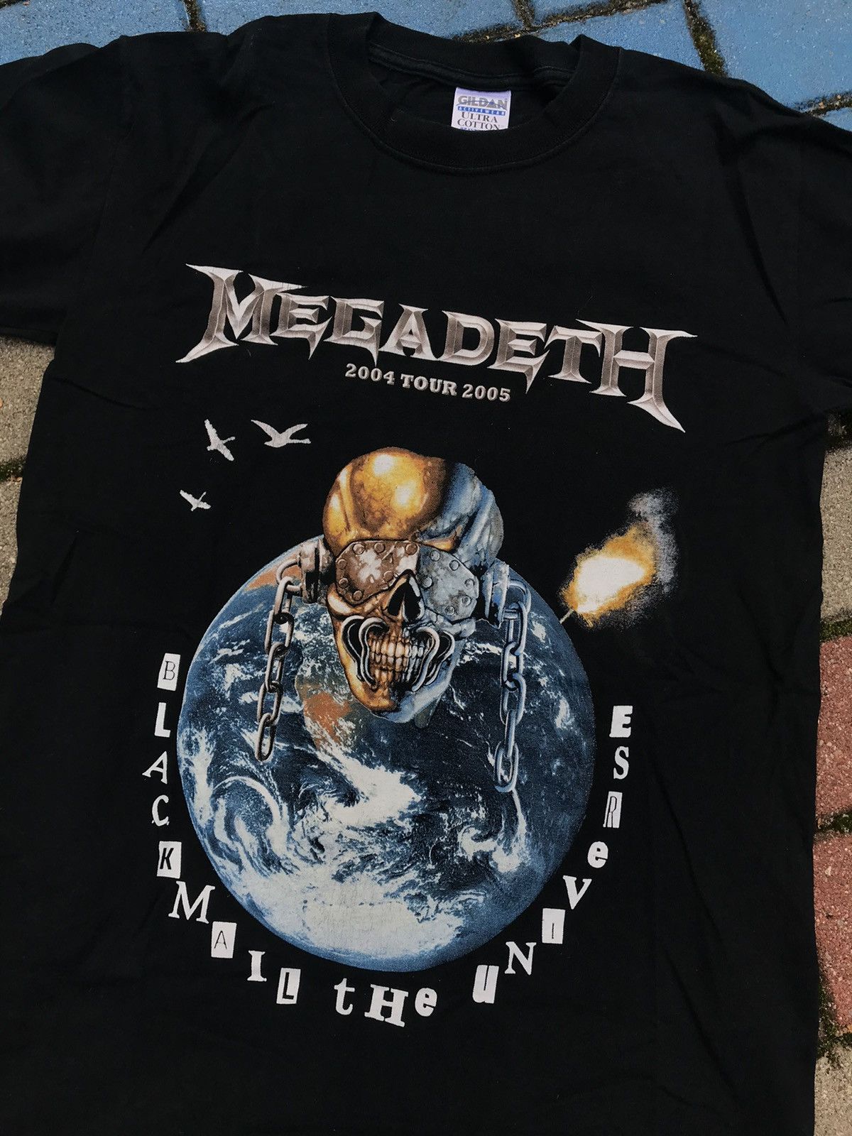 Megadeth X Vintage Vintage Megadeth 2004 2005 Tour Band Tshirt Archive Y2k Hoodie, Sweatshirt | PodTeesHub.com