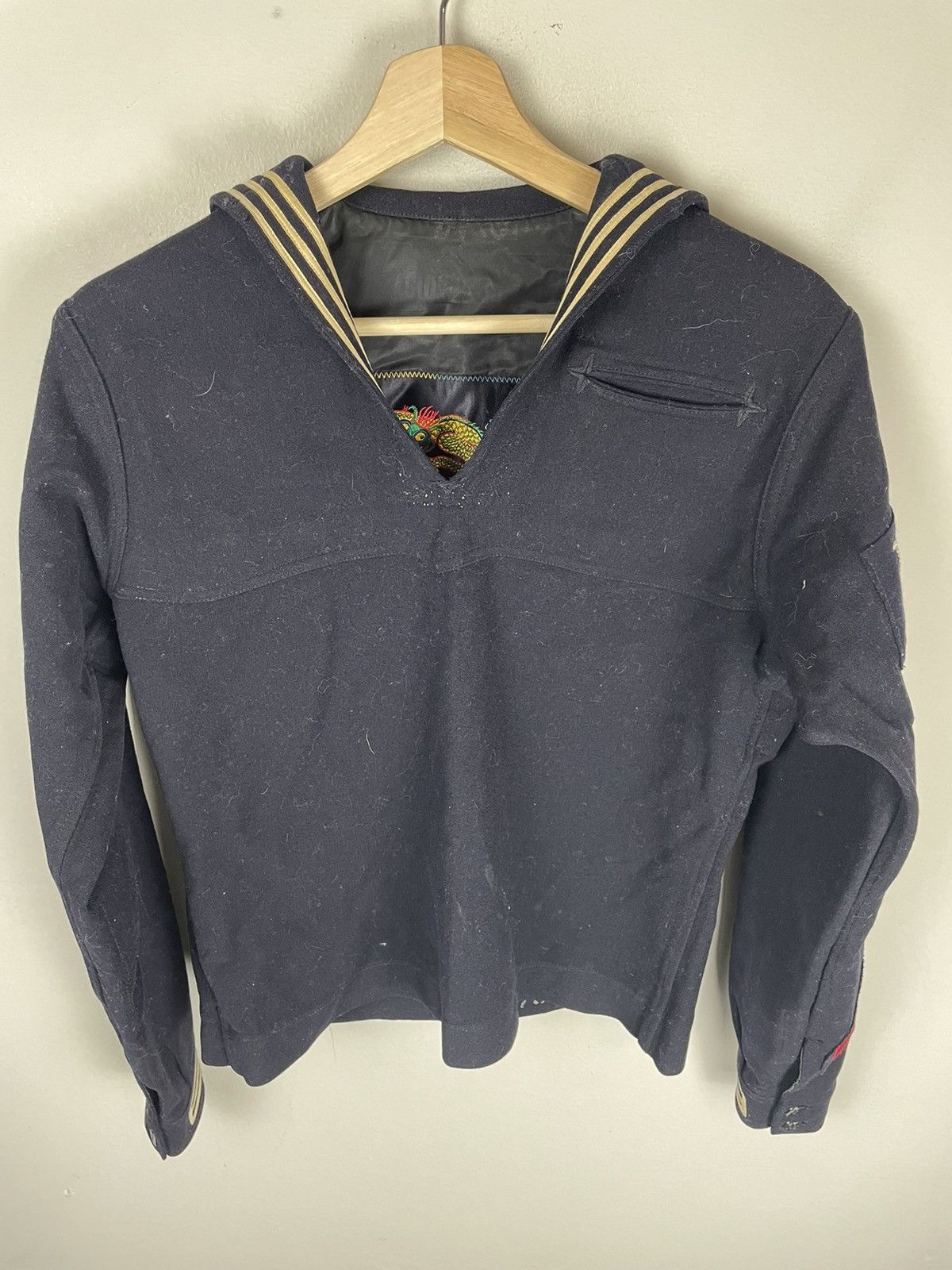 Vintage Crewneck Wwii Navy Shirt Hoodie, Sweatshirt | PodTeesHub.com