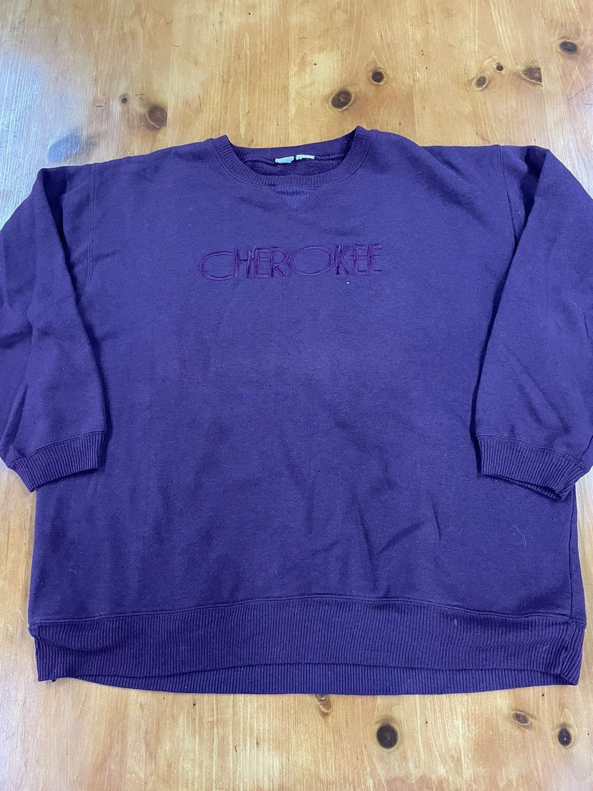 Vintage Crewneck Cherokee Embroidered Vintage Sweatshirt T-Shirts, Hoodie | PodTeesHub.com