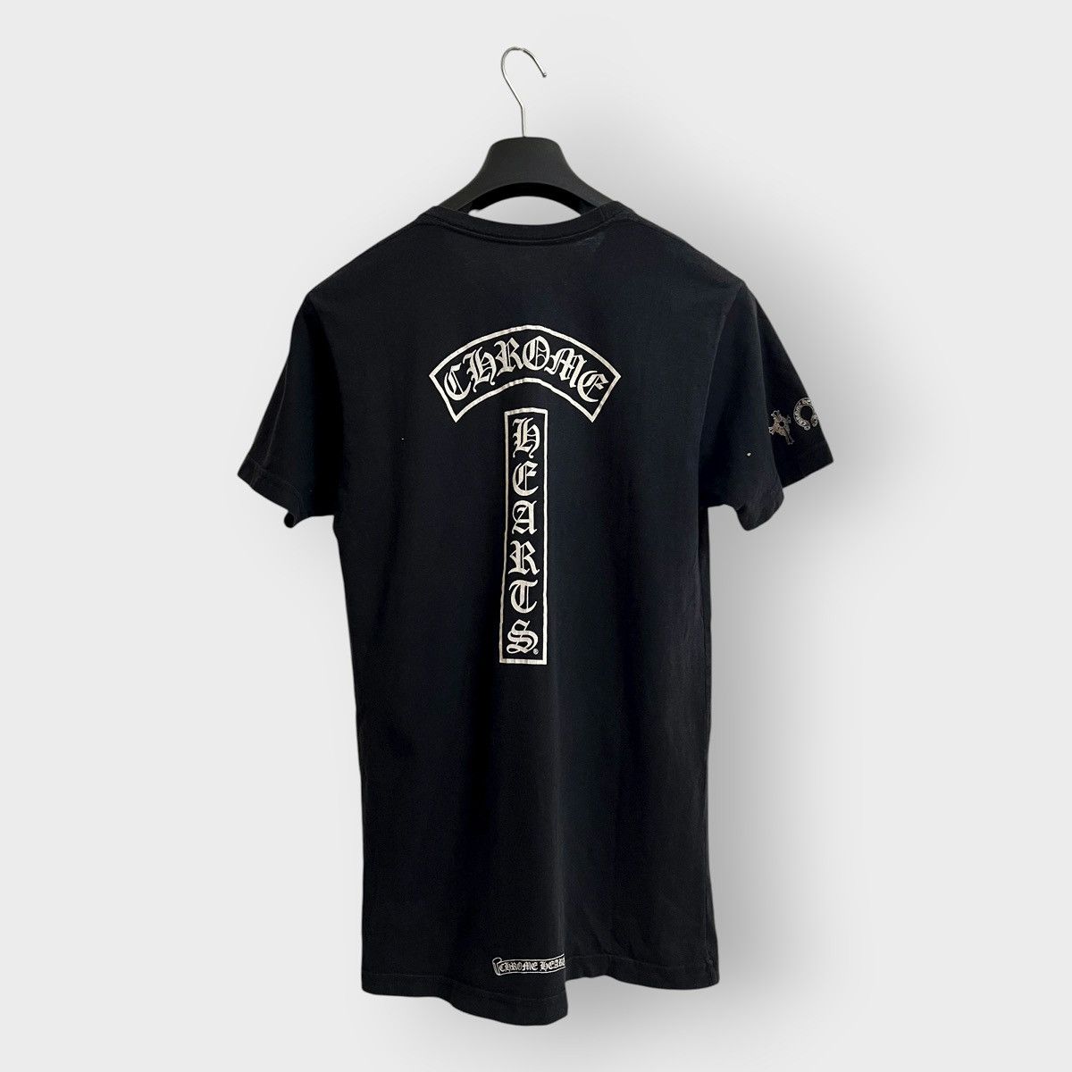 Chrome Hearts Steal 2010s Chrome Hearts T Bar Horseshoe Tee M Hoodie, Sweatshirt | PodTeesHub.com