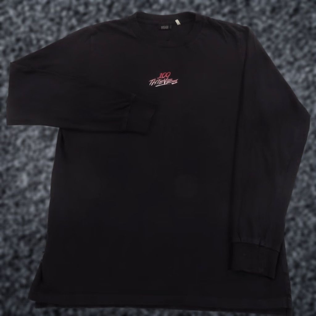 Thieves Vintage 100 Thieves Shirt Mens Medium Nadeshot Esports Gaming Streamer T Shirt Long Slee Hoodie, Sweatshirt