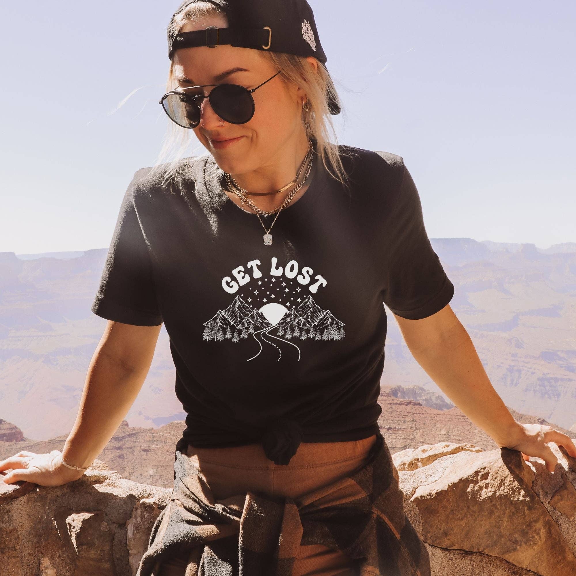 Get Lost Roadtrip Tshirt *Unisex Fit*070 Hoodie, Sweatshirt | PodTeesHub.com