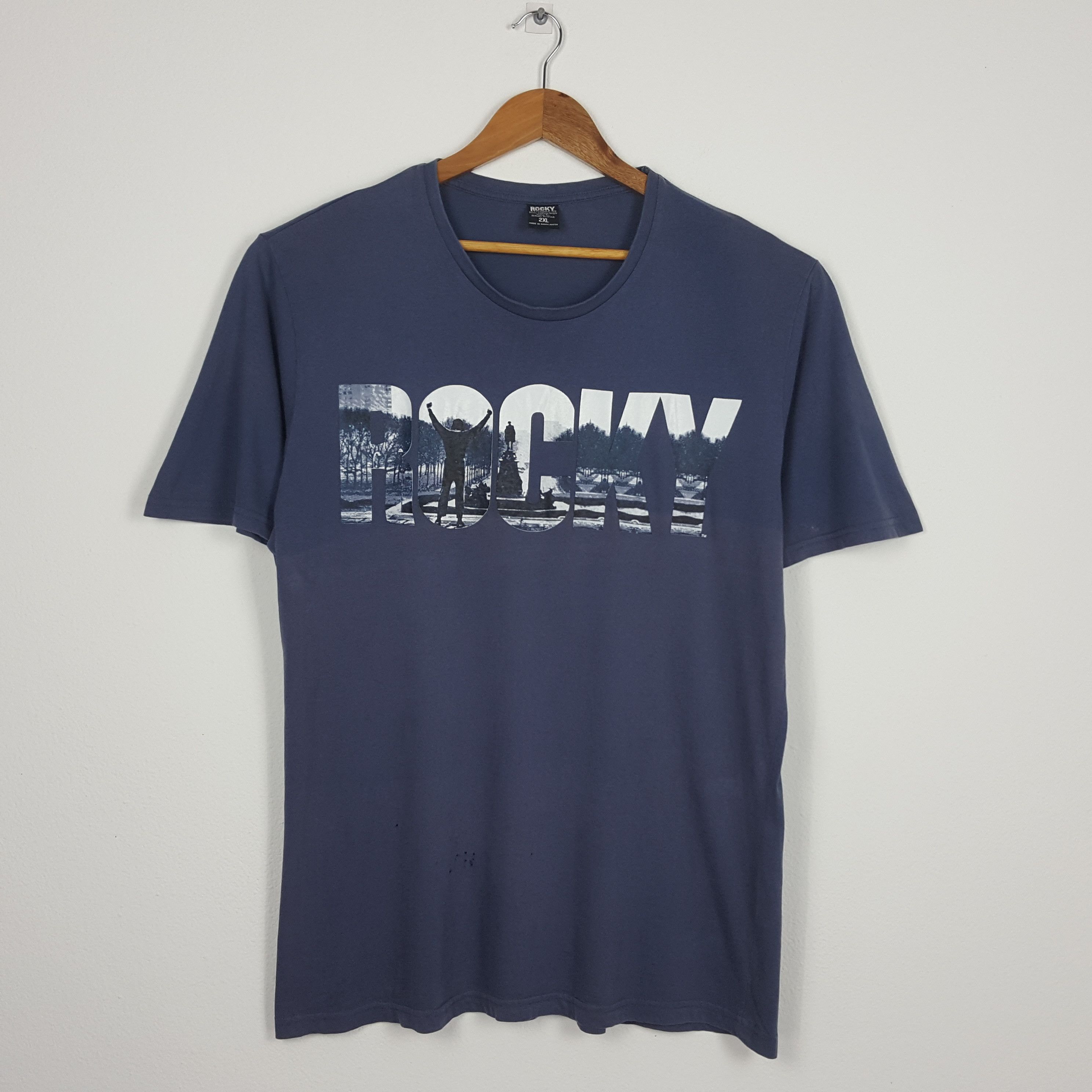 Vintage Rocky Balboa Film Promo T Shirt Hoodie, Sweatshirt | PodTeesHub.com