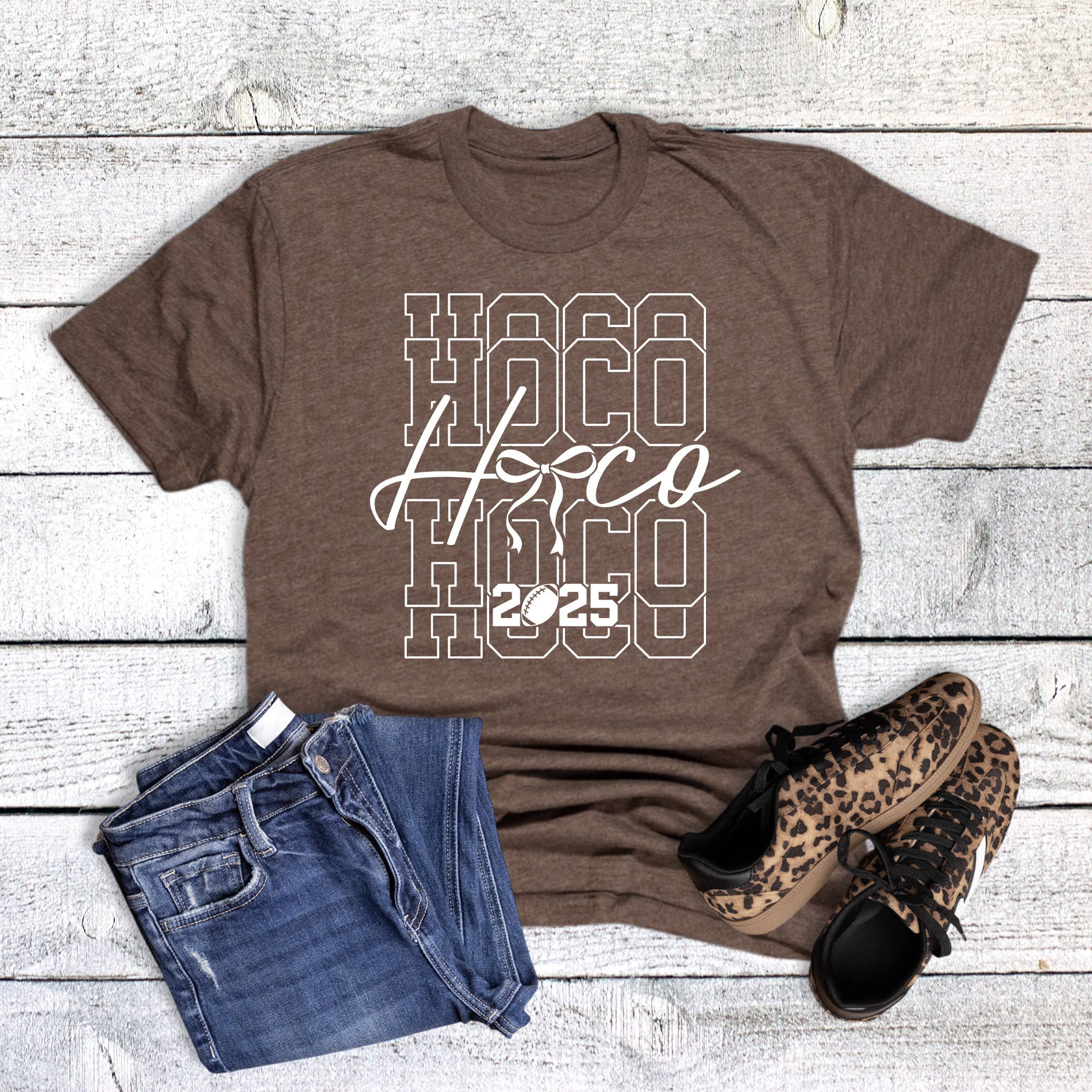 Hoco 2025 Football Graphic Tee Hoodie, Sweatshirt | PodTeesHub.com